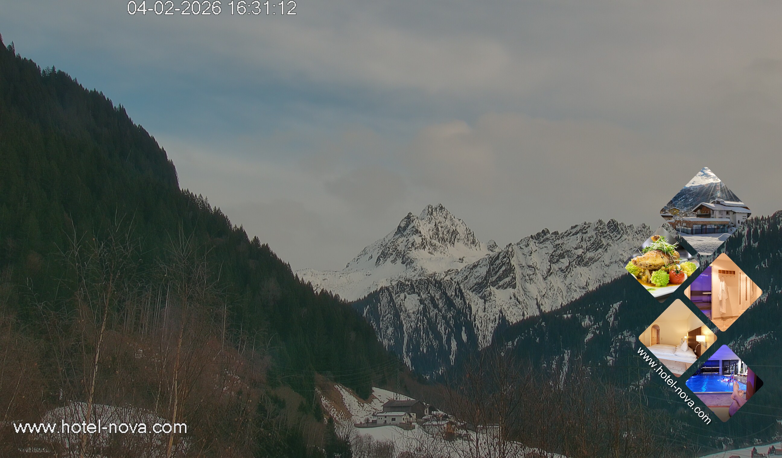 Archiv Foto Webcam Valülla, Silvretta Montafon