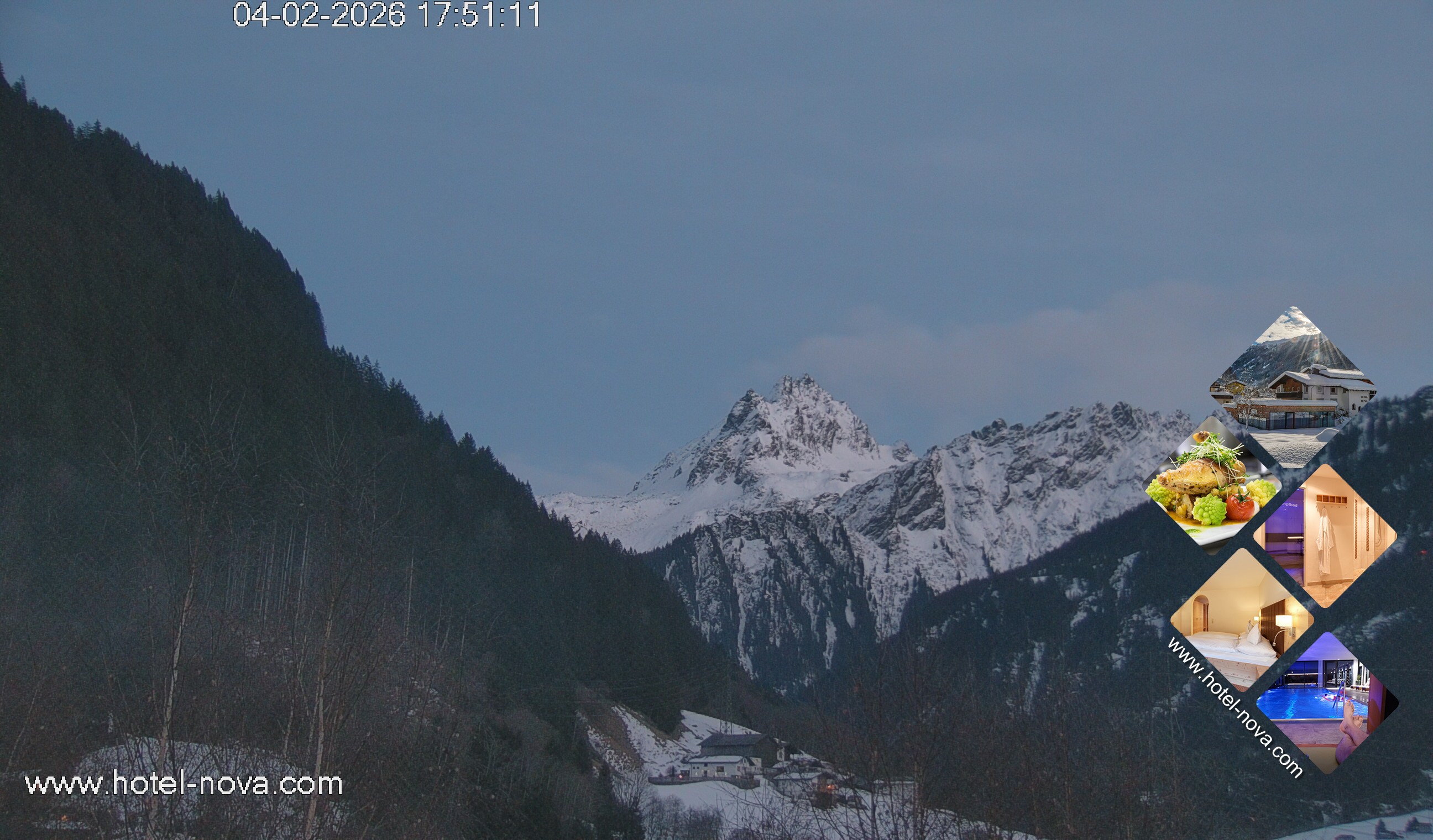 Archiv Foto Webcam Valülla, Silvretta Montafon