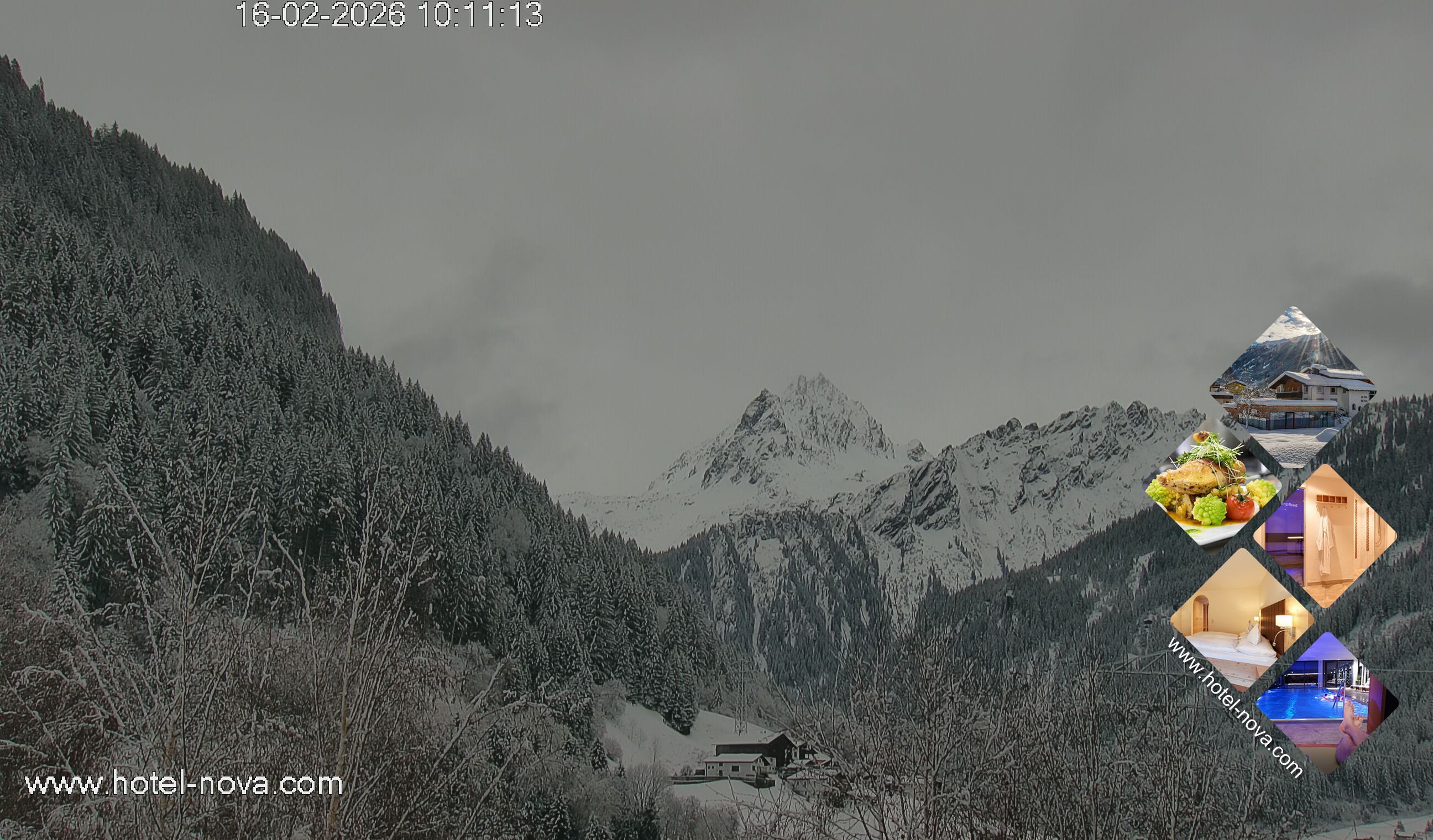 Archiv Foto Webcam Valülla, Silvretta Montafon