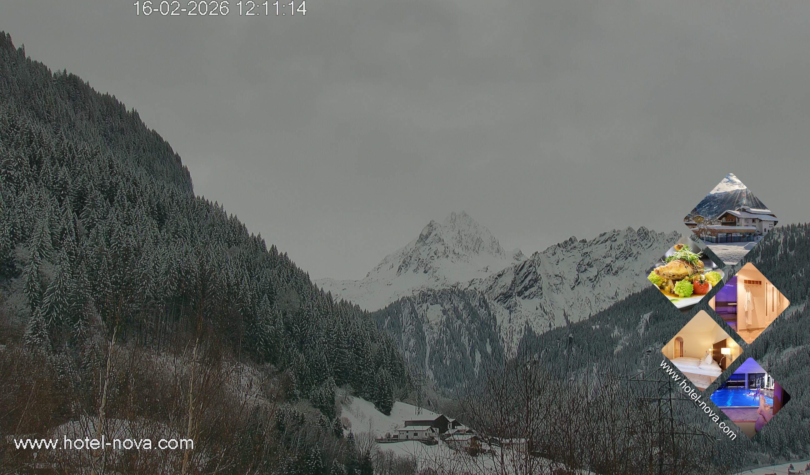 Archiv Foto Webcam Valülla, Silvretta Montafon