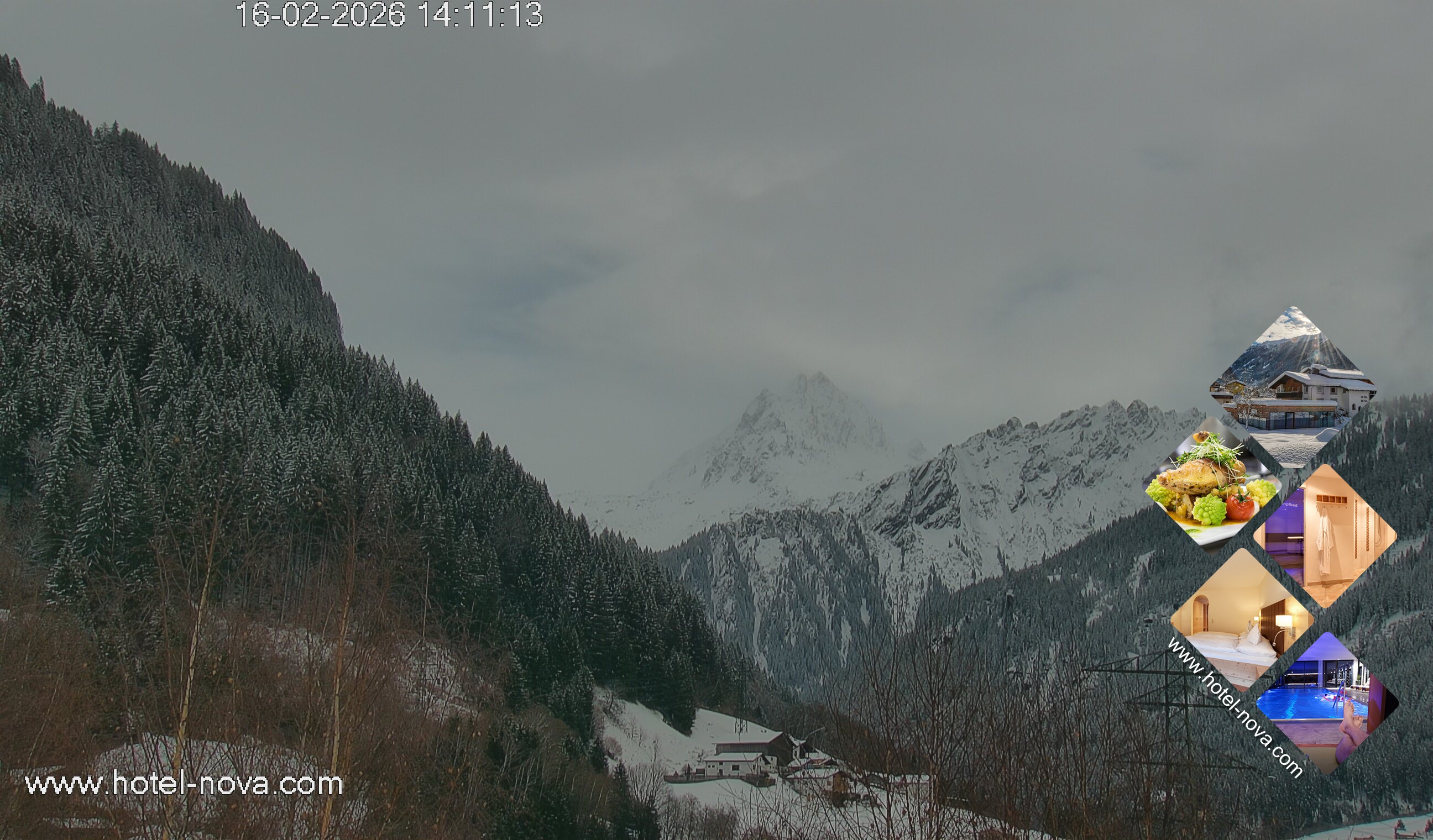 Archiv Foto Webcam Valülla, Silvretta Montafon