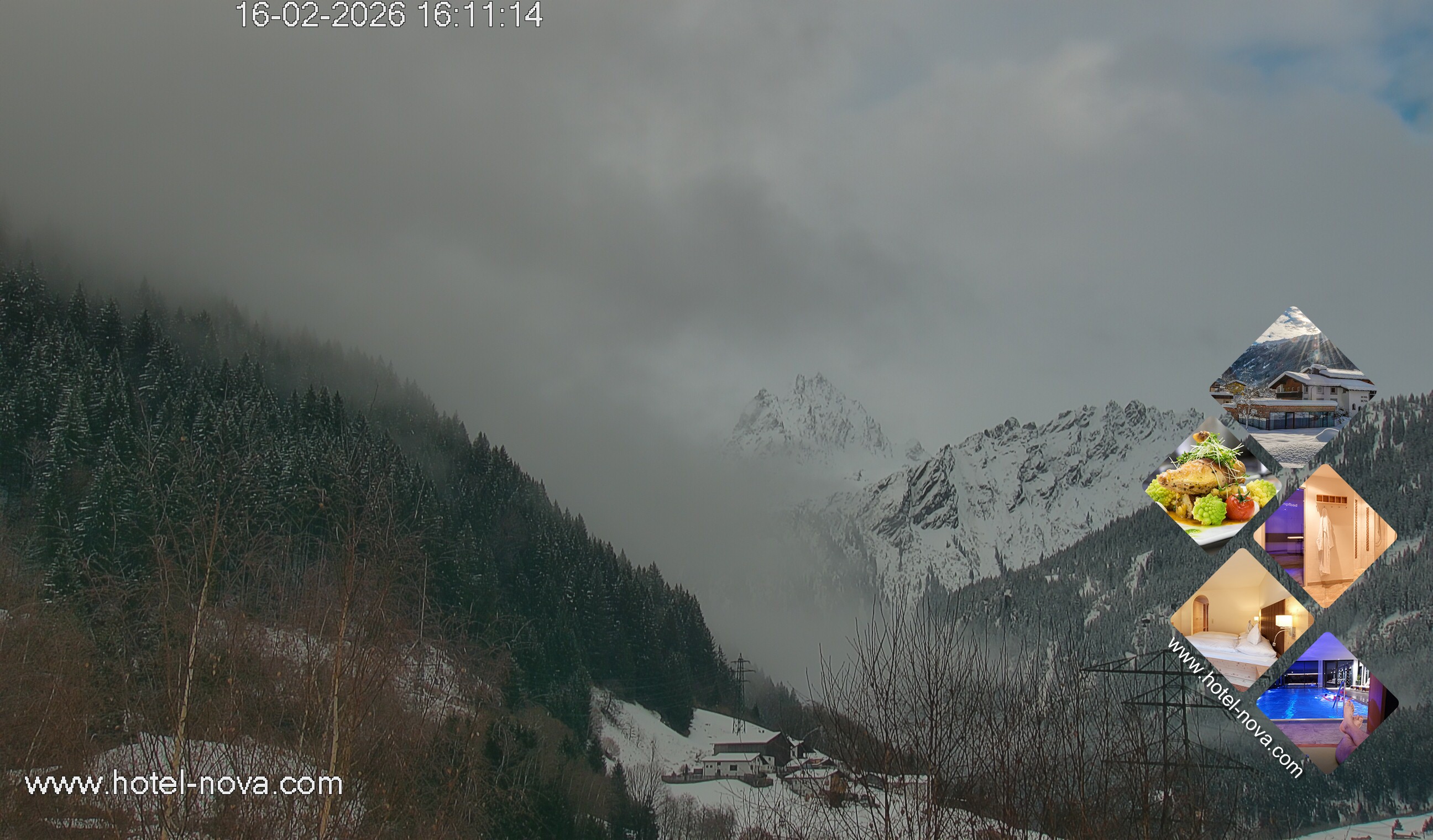 Archiv Foto Webcam Valülla, Silvretta Montafon