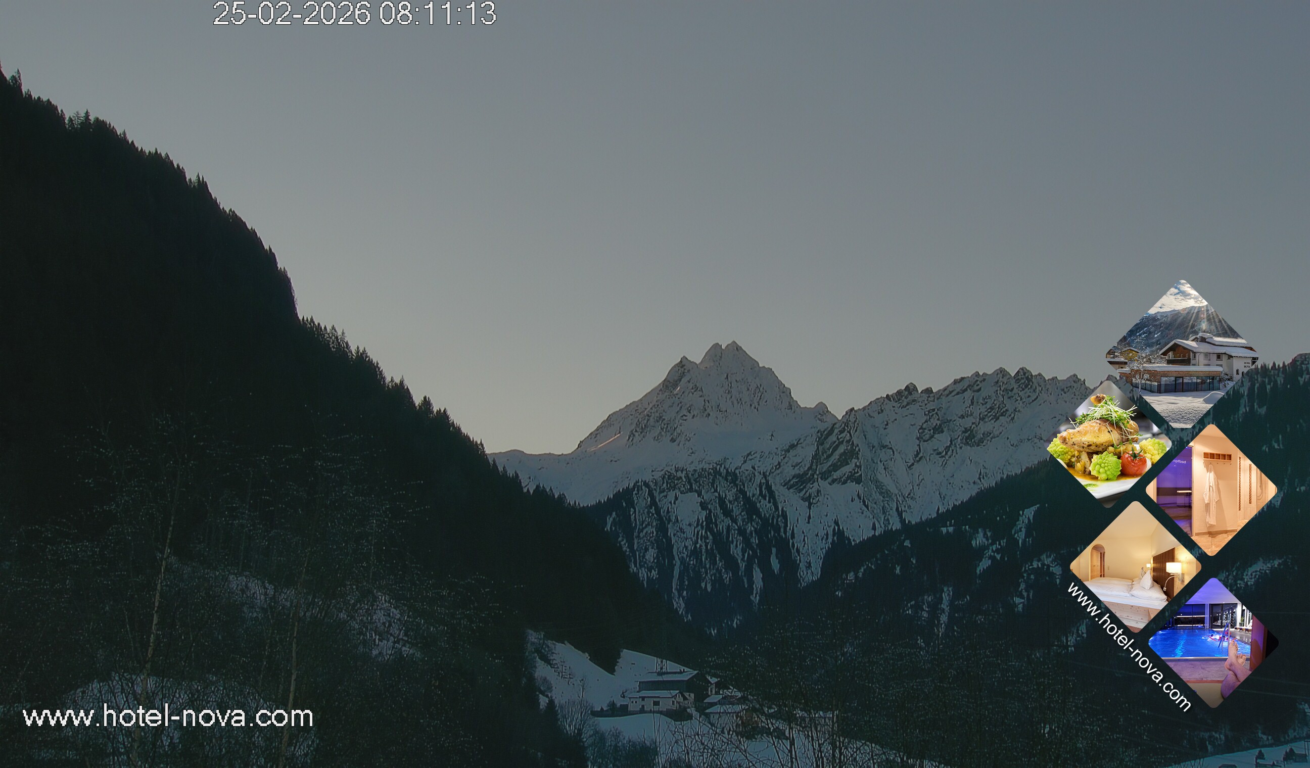 Archiv Foto Webcam Valülla, Silvretta Montafon