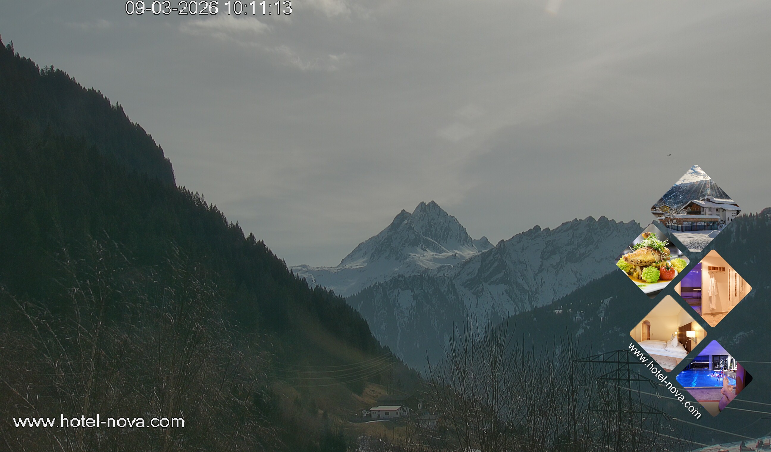 Archiv Foto Webcam Valülla, Silvretta Montafon