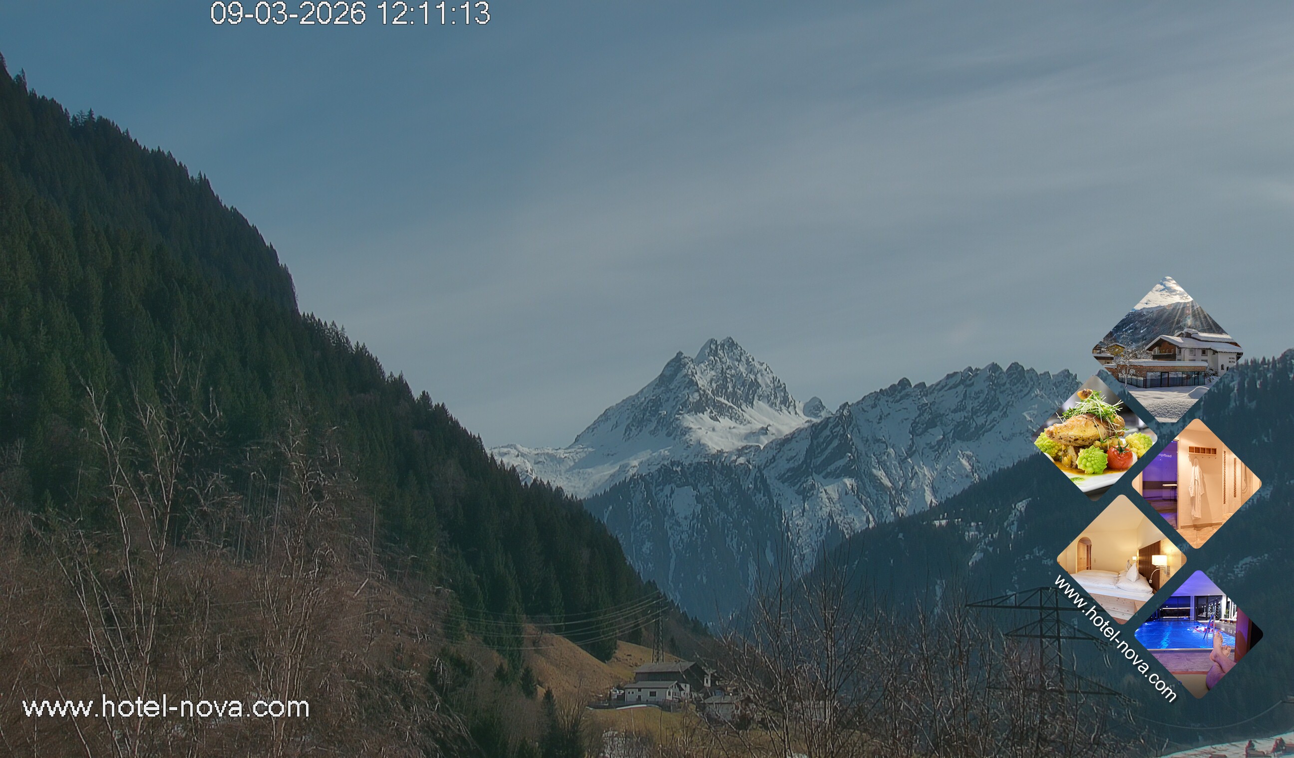 Archiv Foto Webcam Valülla, Silvretta Montafon