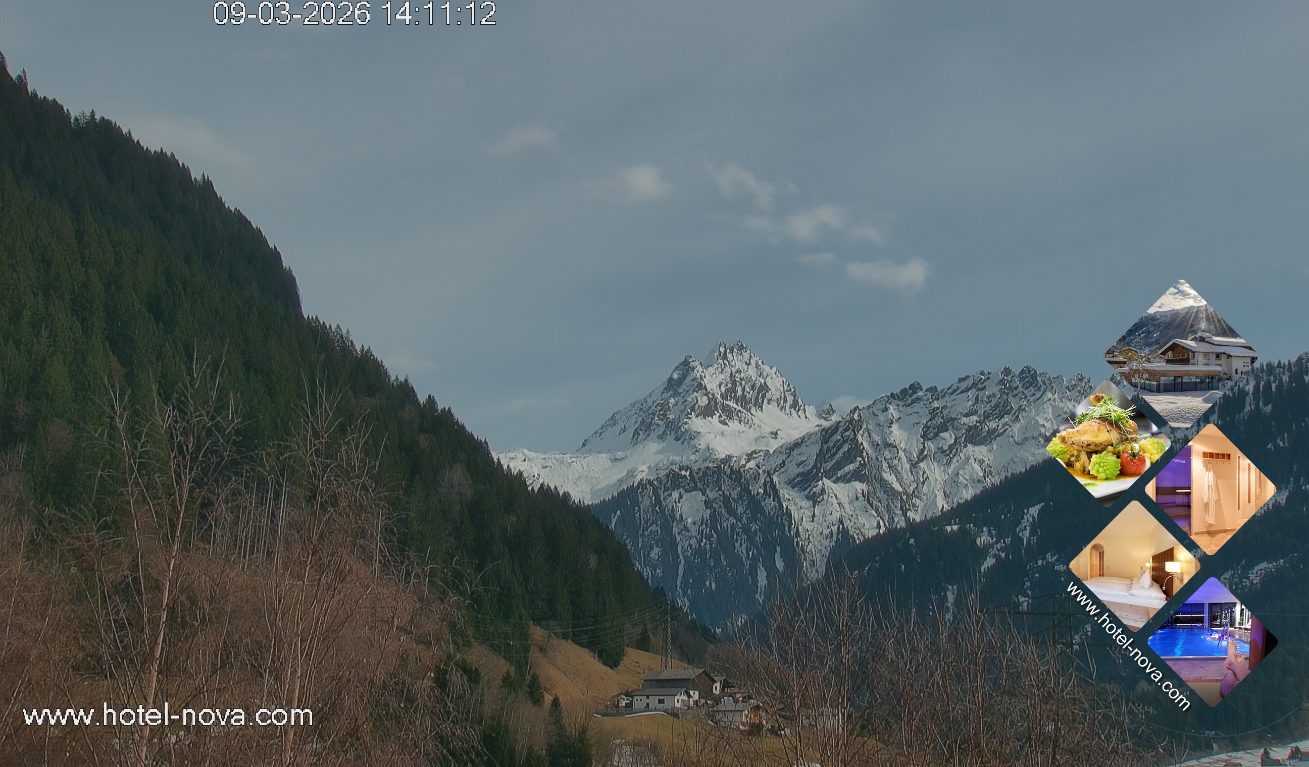 Archiv Foto Webcam Valülla, Silvretta Montafon