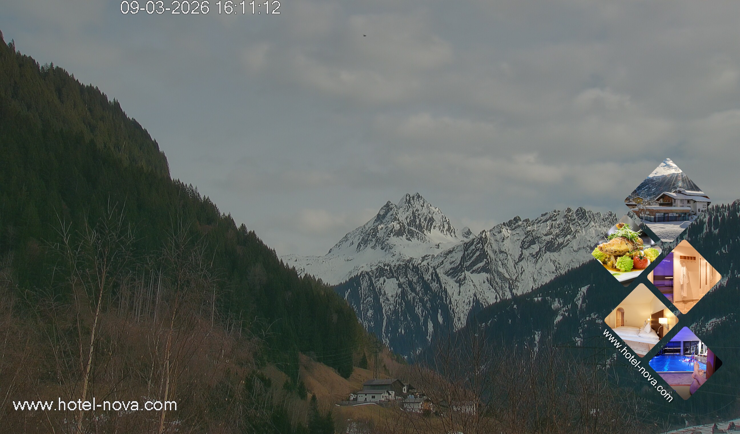 Archiv Foto Webcam Valülla, Silvretta Montafon