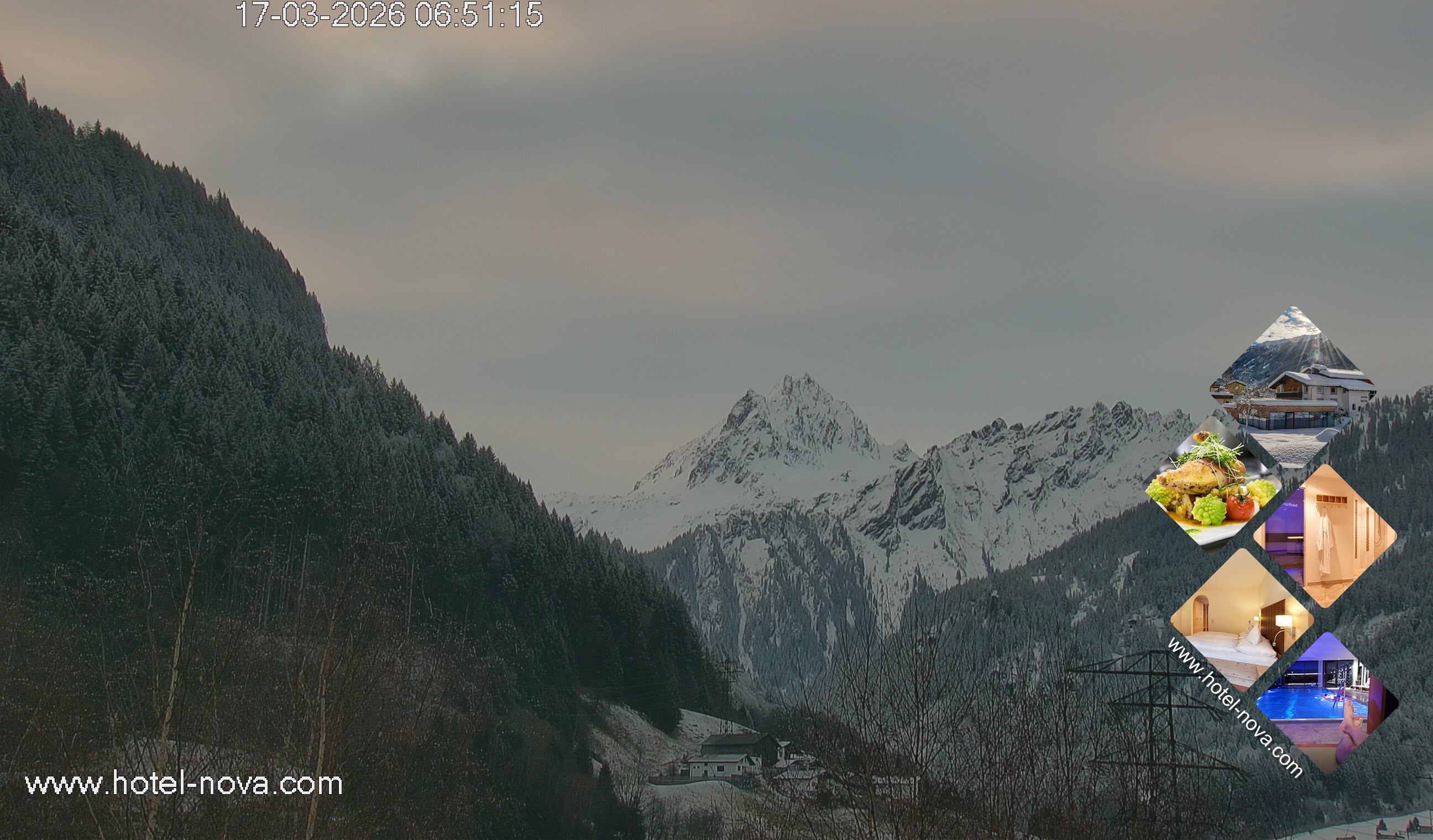 Archiv Foto Webcam Valülla, Silvretta Montafon