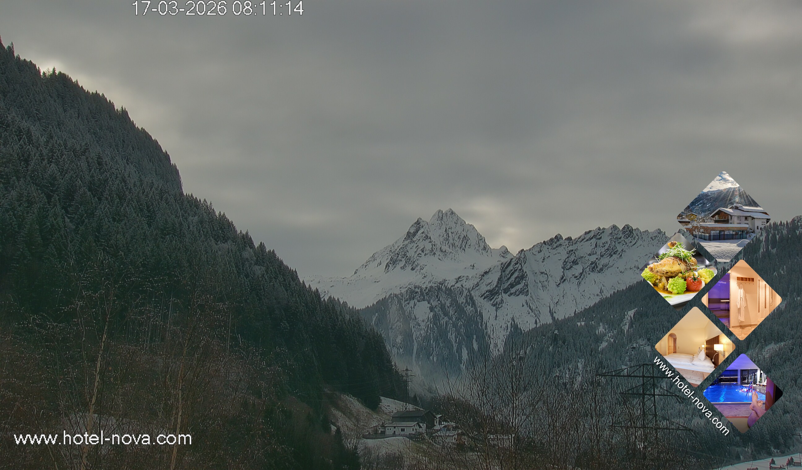 Archiv Foto Webcam Valülla, Silvretta Montafon