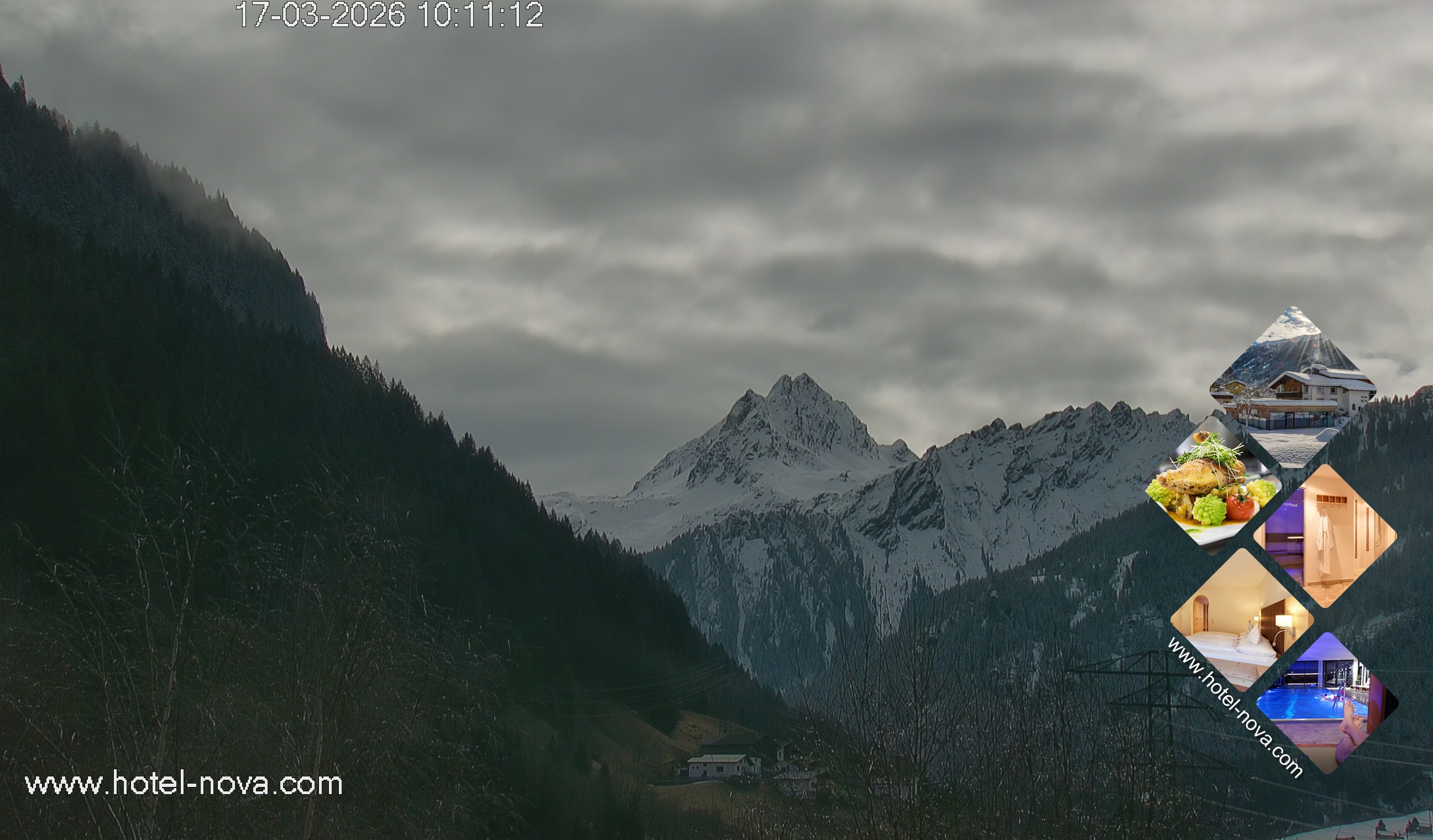 Archiv Foto Webcam Valülla, Silvretta Montafon
