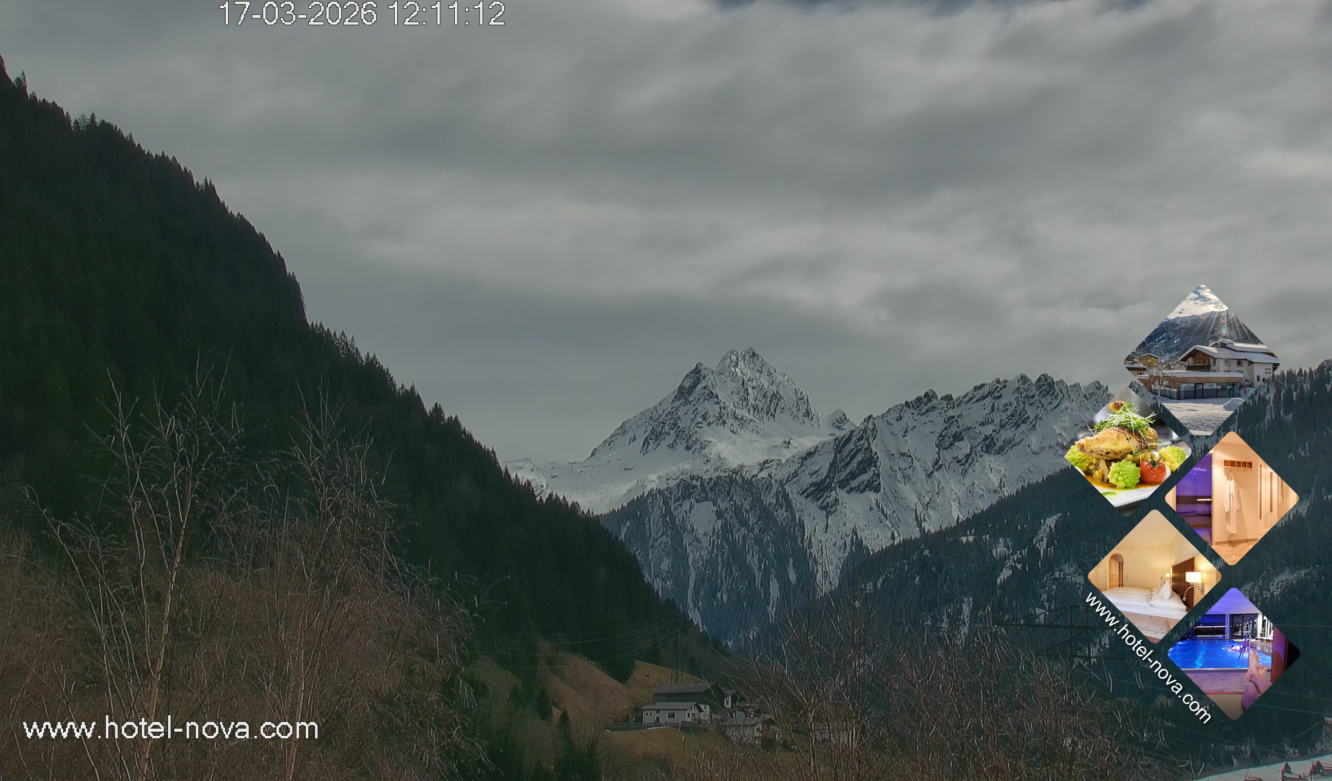 Archiv Foto Webcam Valülla, Silvretta Montafon