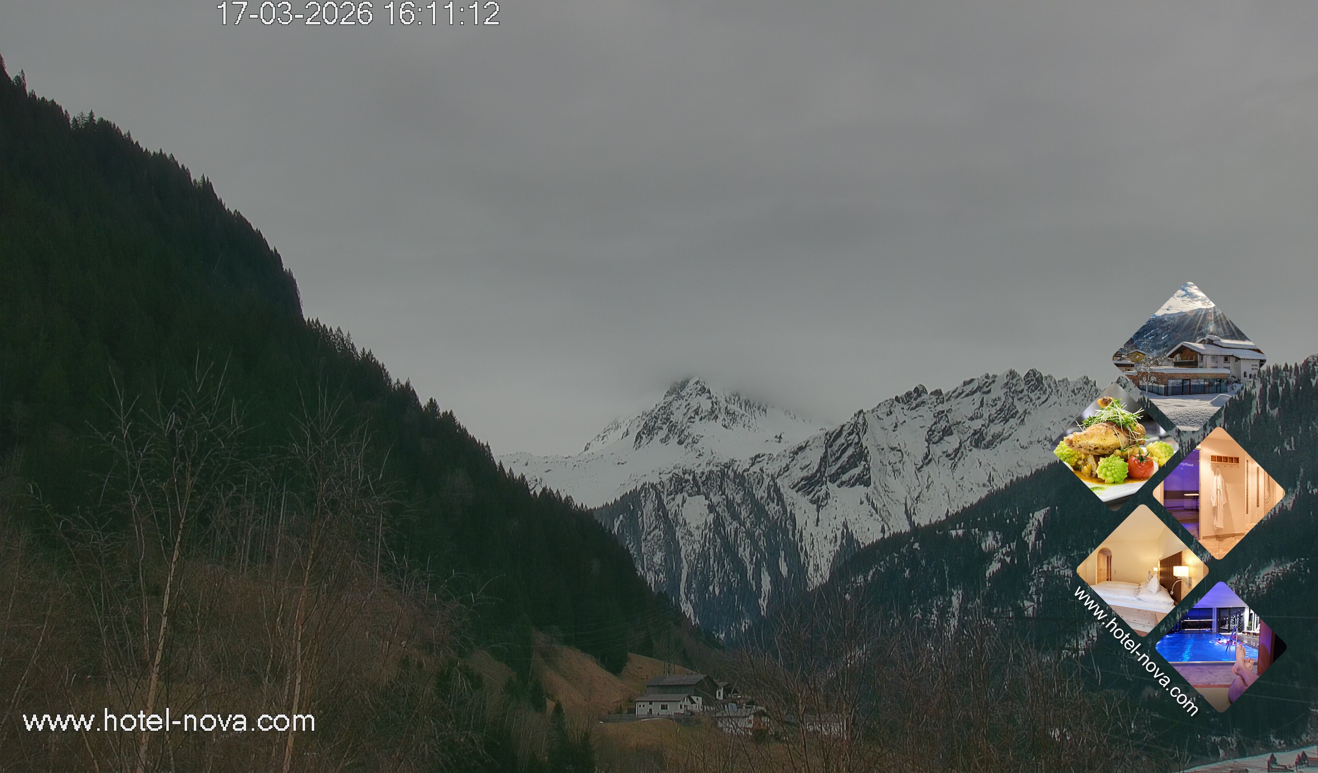 Archiv Foto Webcam Valülla, Silvretta Montafon