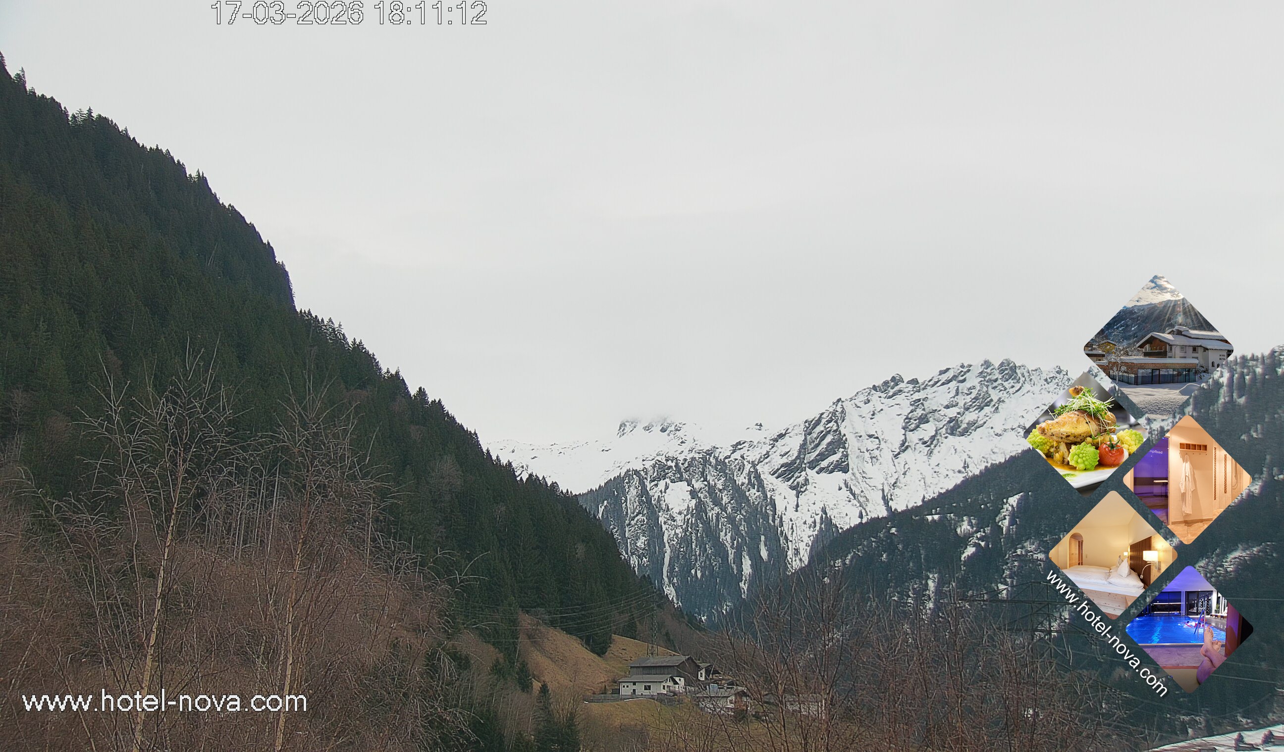 Archiv Foto Webcam Valülla, Silvretta Montafon