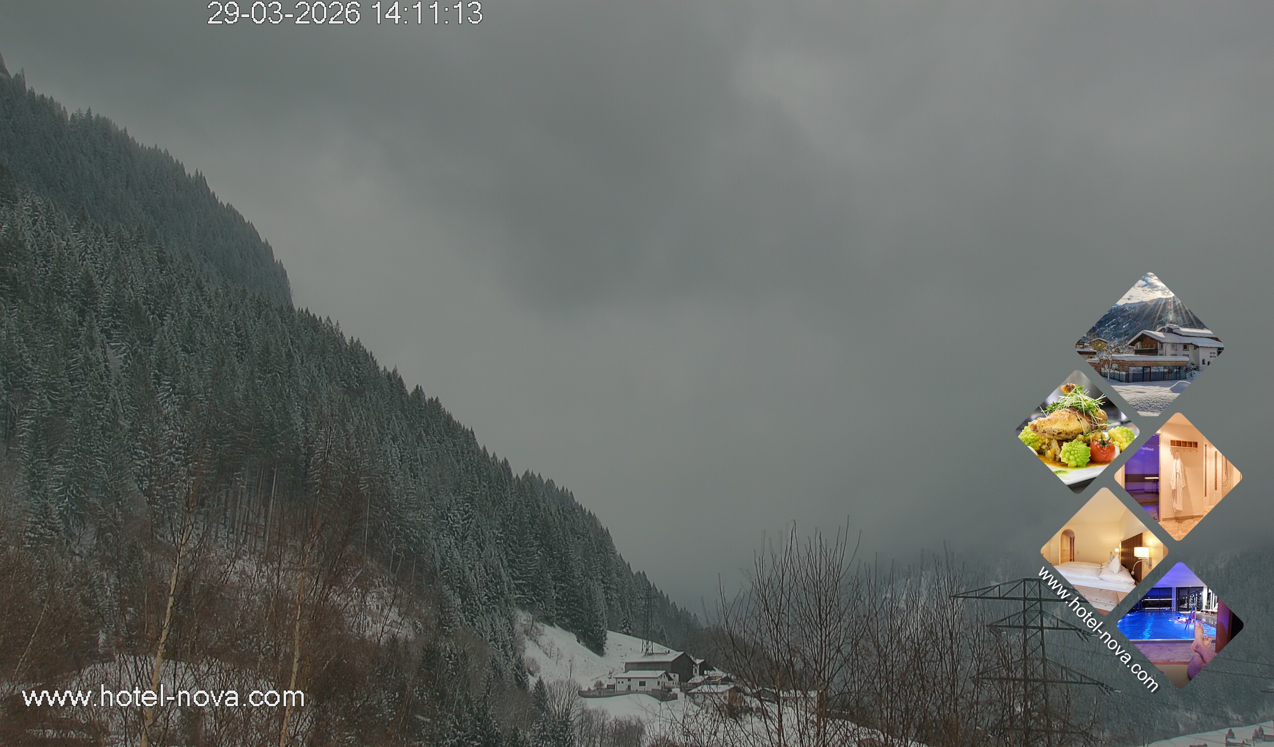 Archiv Foto Webcam Valülla, Silvretta Montafon