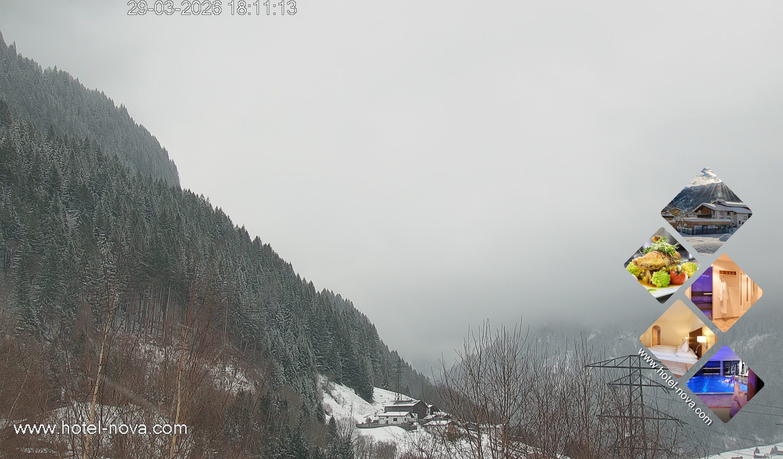 Archiv Foto Webcam Valülla, Silvretta Montafon