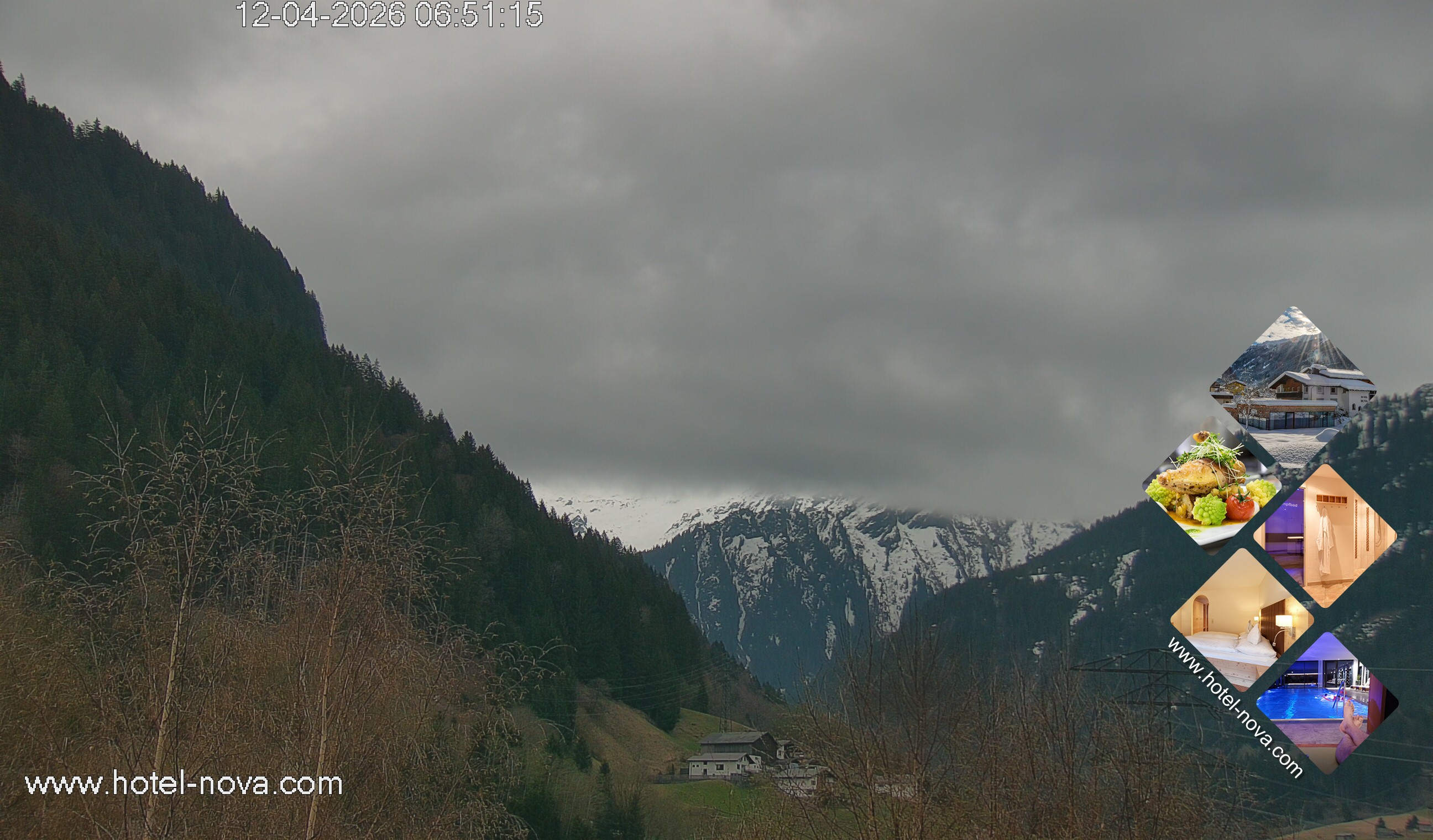 Archiv Foto Webcam Valülla, Silvretta Montafon