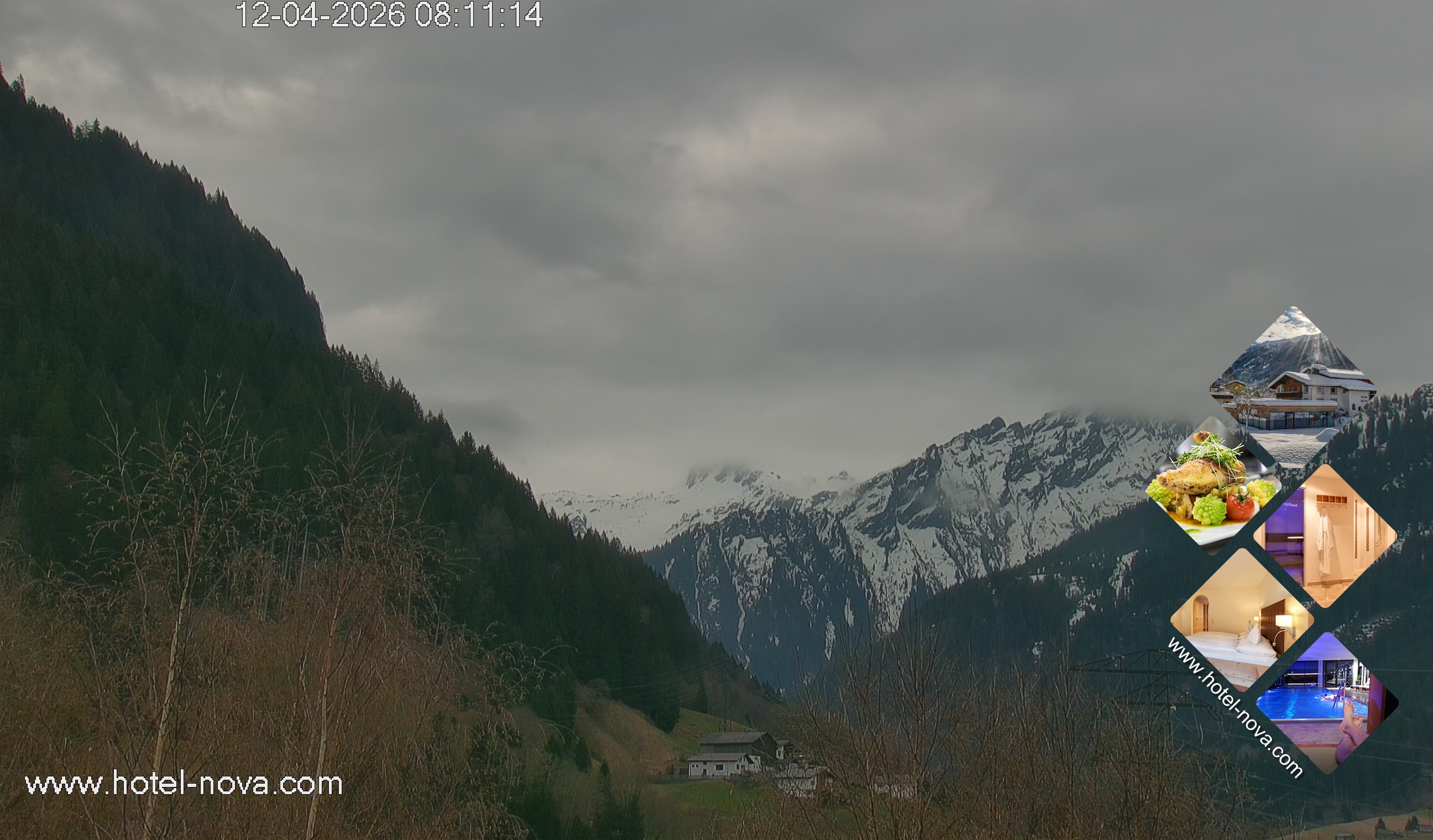 Archiv Foto Webcam Valülla, Silvretta Montafon