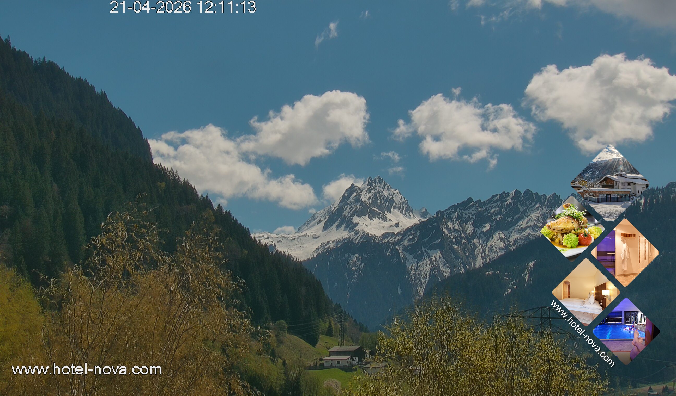 Archiv Foto Webcam Valülla, Silvretta Montafon