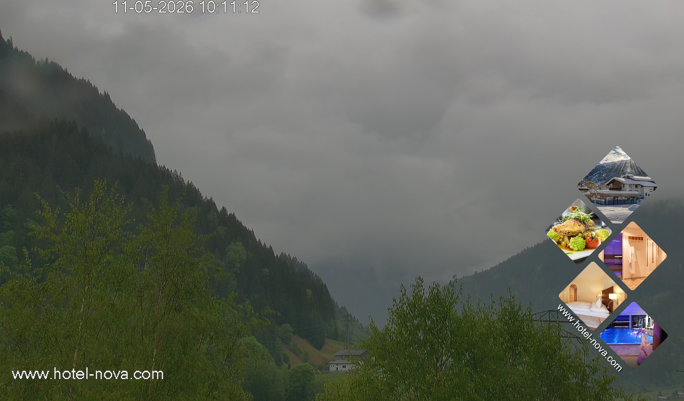 Archiv Foto Webcam Valülla, Silvretta Montafon