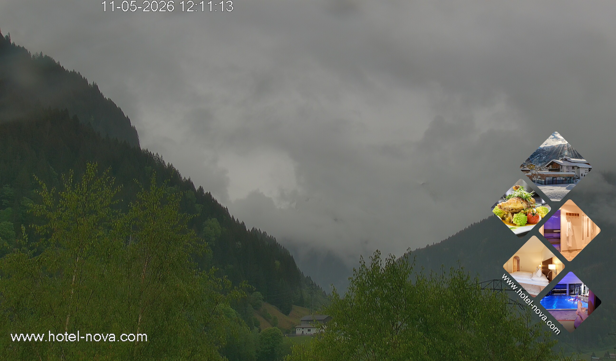 Archiv Foto Webcam Valülla, Silvretta Montafon