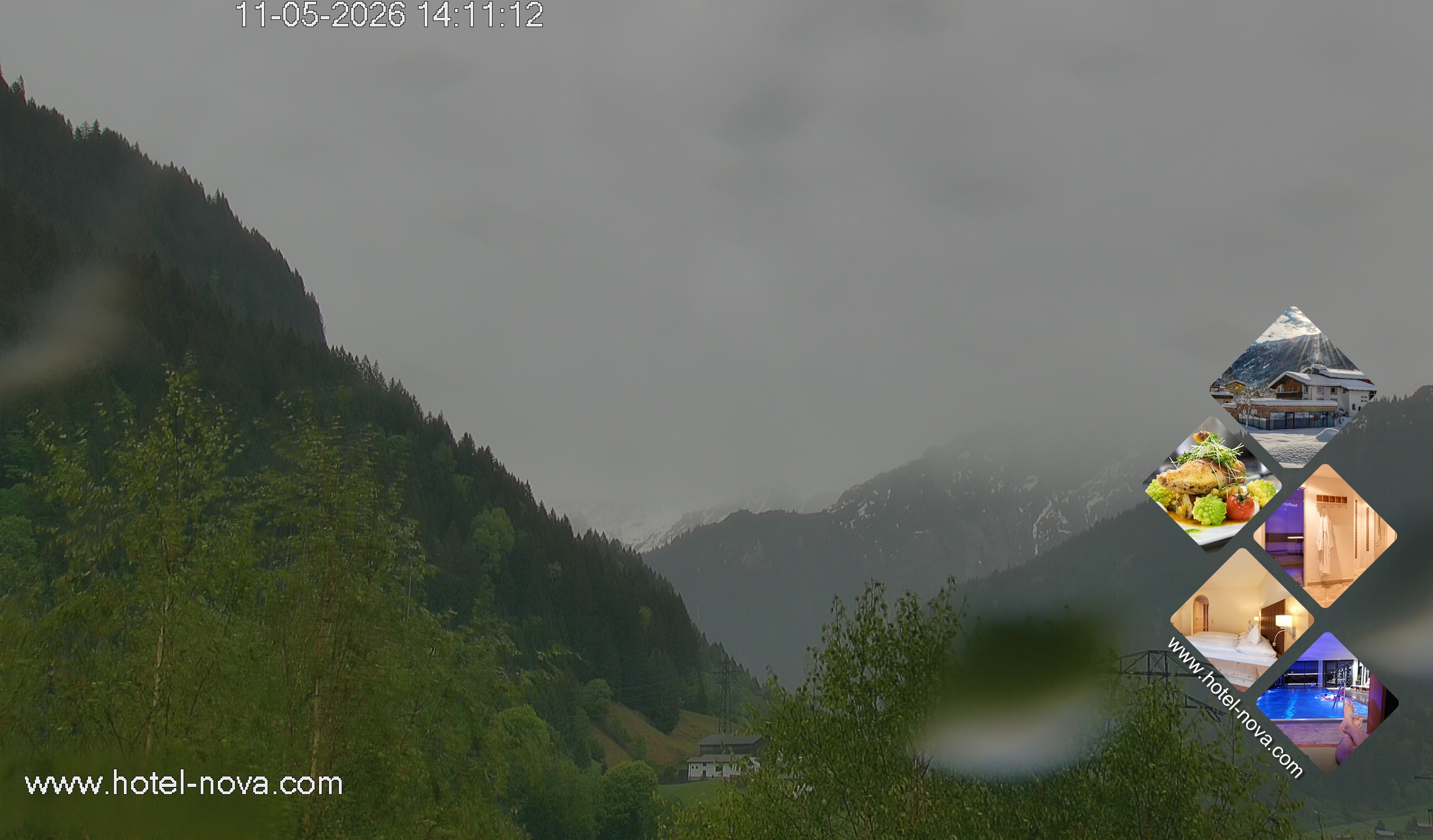Archiv Foto Webcam Valülla, Silvretta Montafon