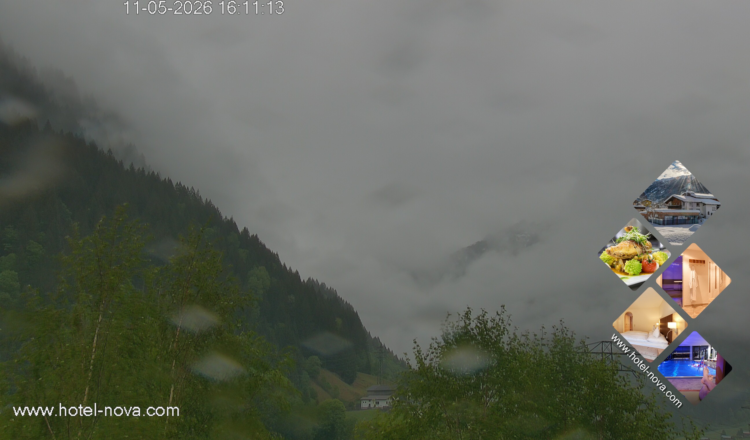 Archiv Foto Webcam Valülla, Silvretta Montafon