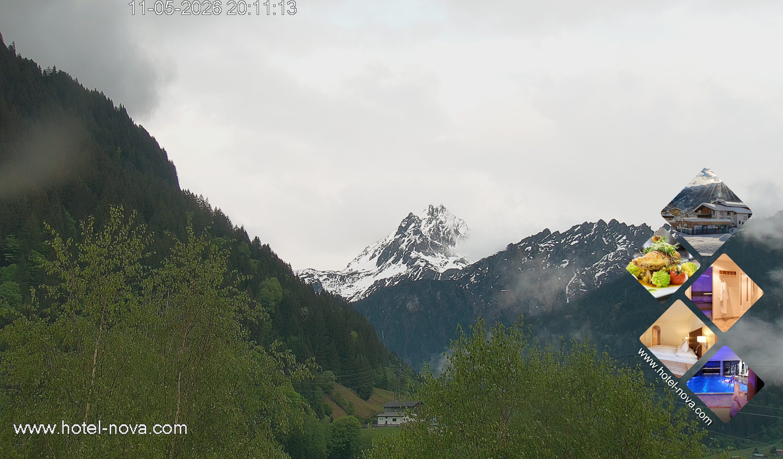 Archiv Foto Webcam Valülla, Silvretta Montafon