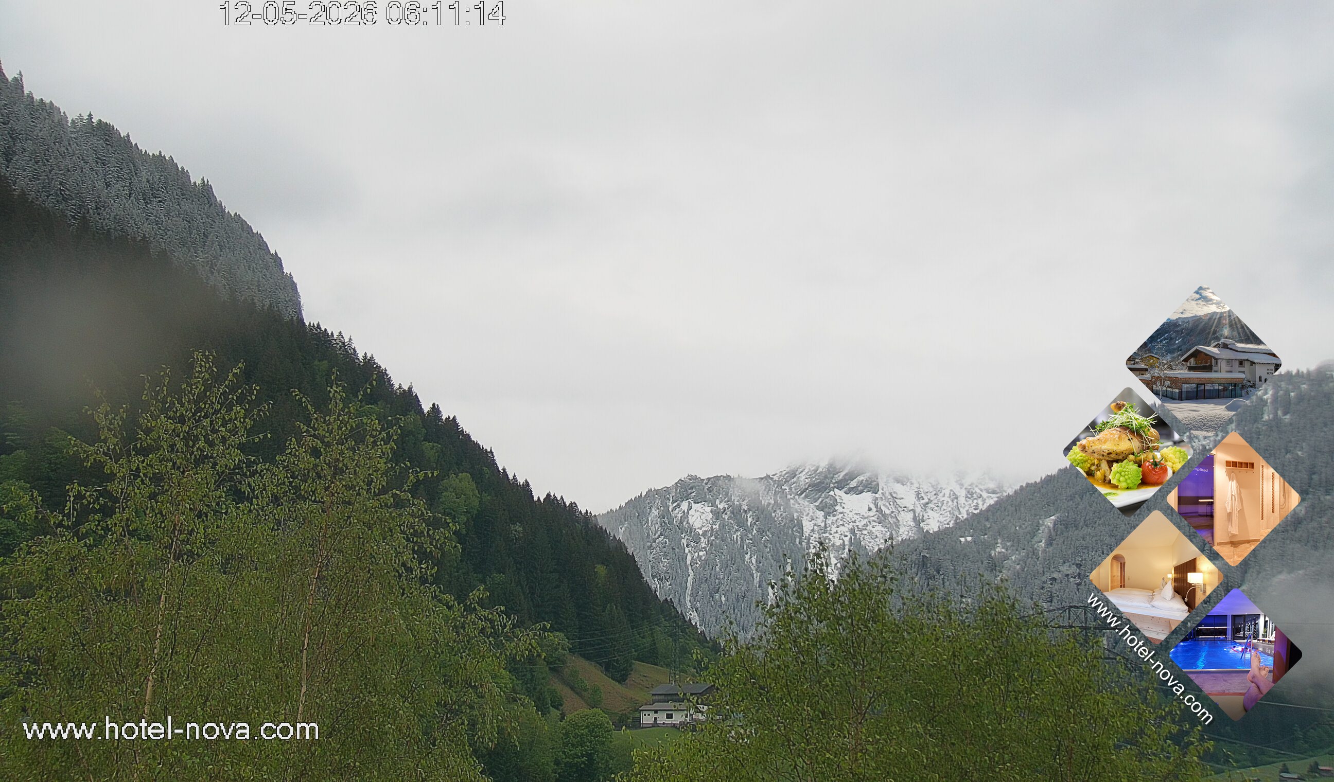 Archiv Foto Webcam Valülla, Silvretta Montafon