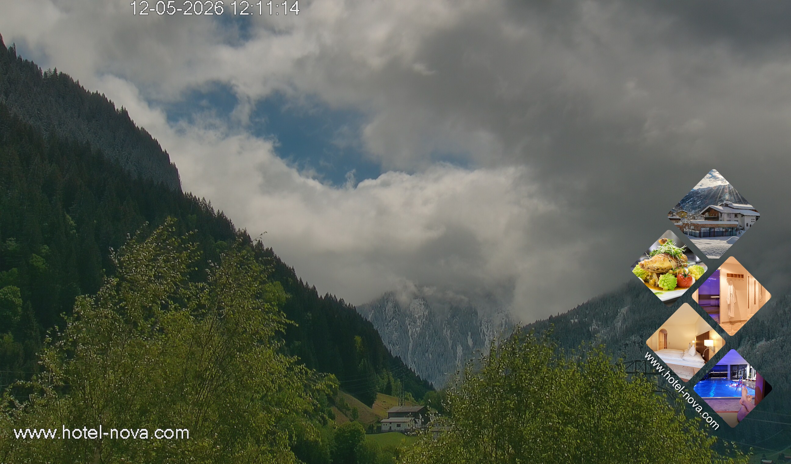 Archiv Foto Webcam Valülla, Silvretta Montafon