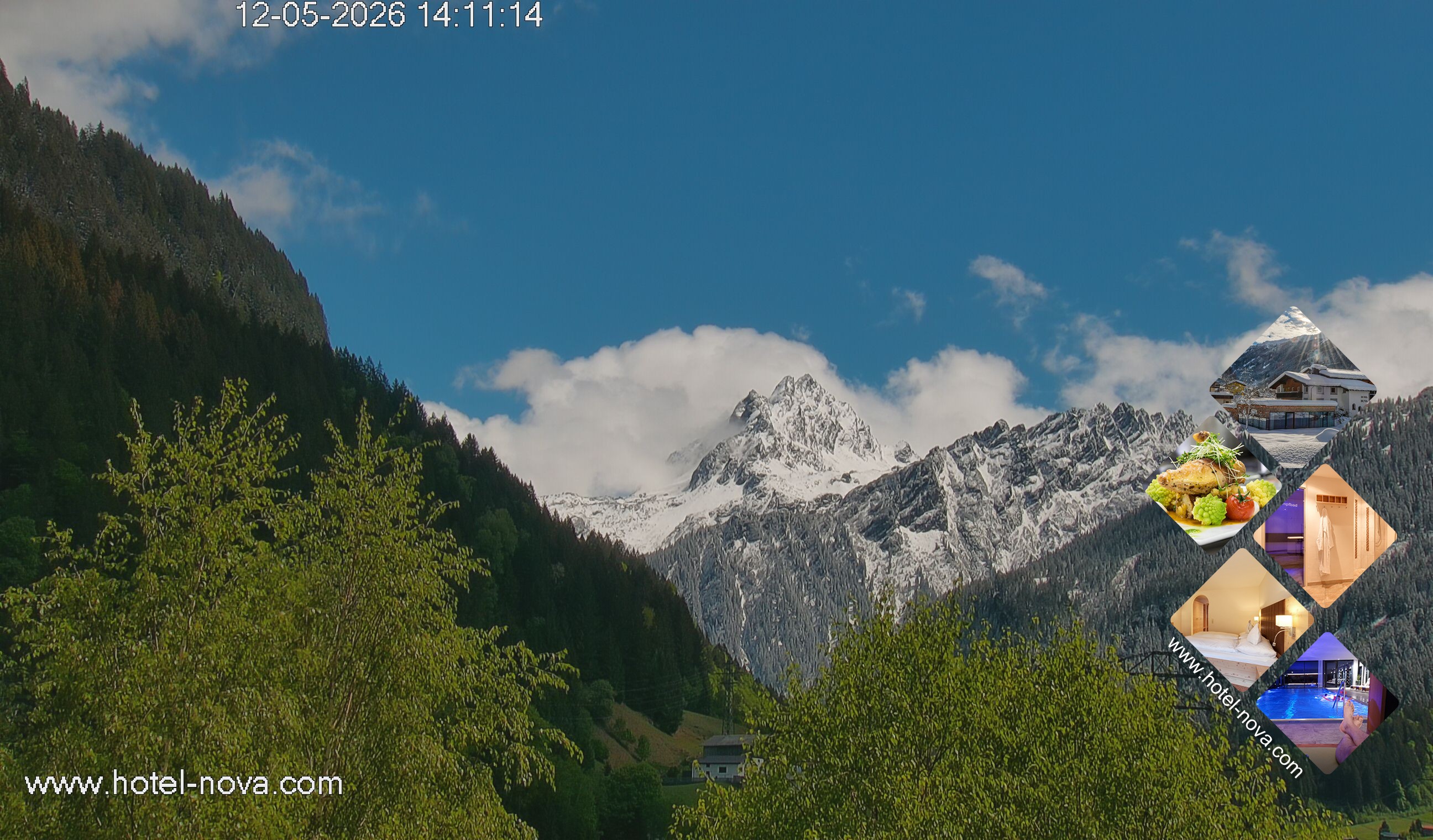 Archiv Foto Webcam Valülla, Silvretta Montafon