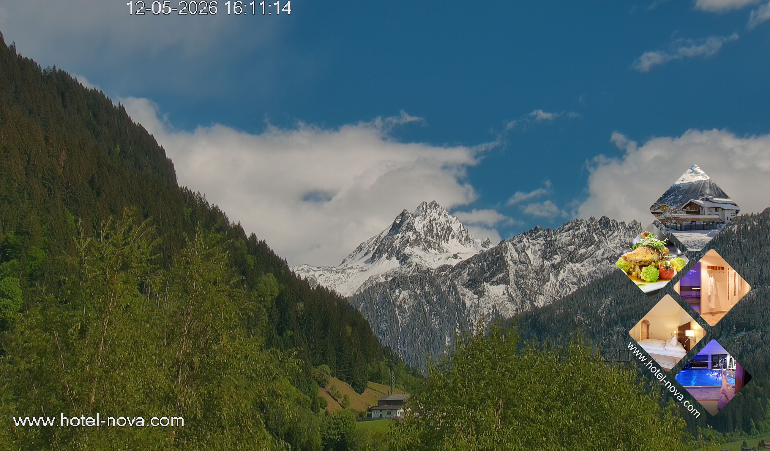 Archiv Foto Webcam Valülla, Silvretta Montafon