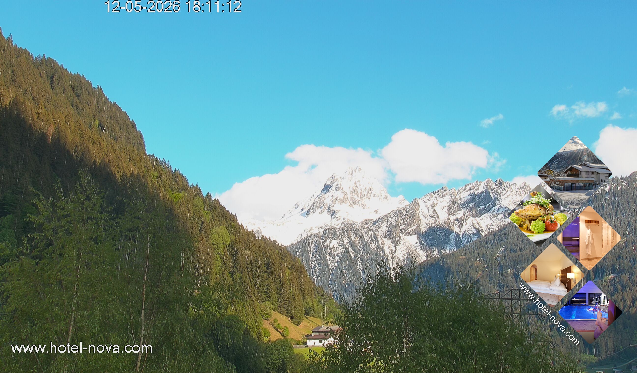 Archiv Foto Webcam Valülla, Silvretta Montafon