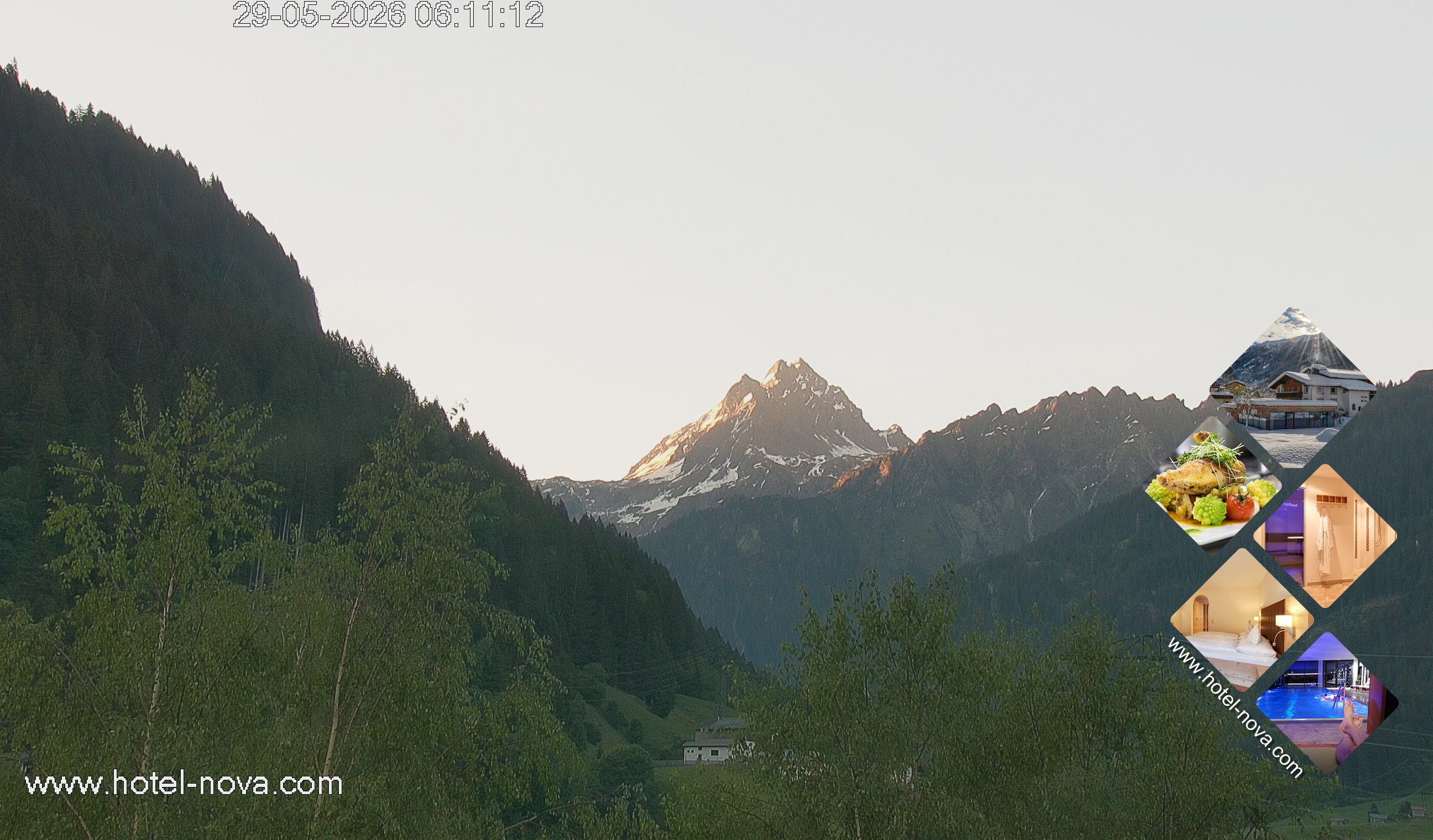 Archiv Foto Webcam Valülla, Silvretta Montafon
