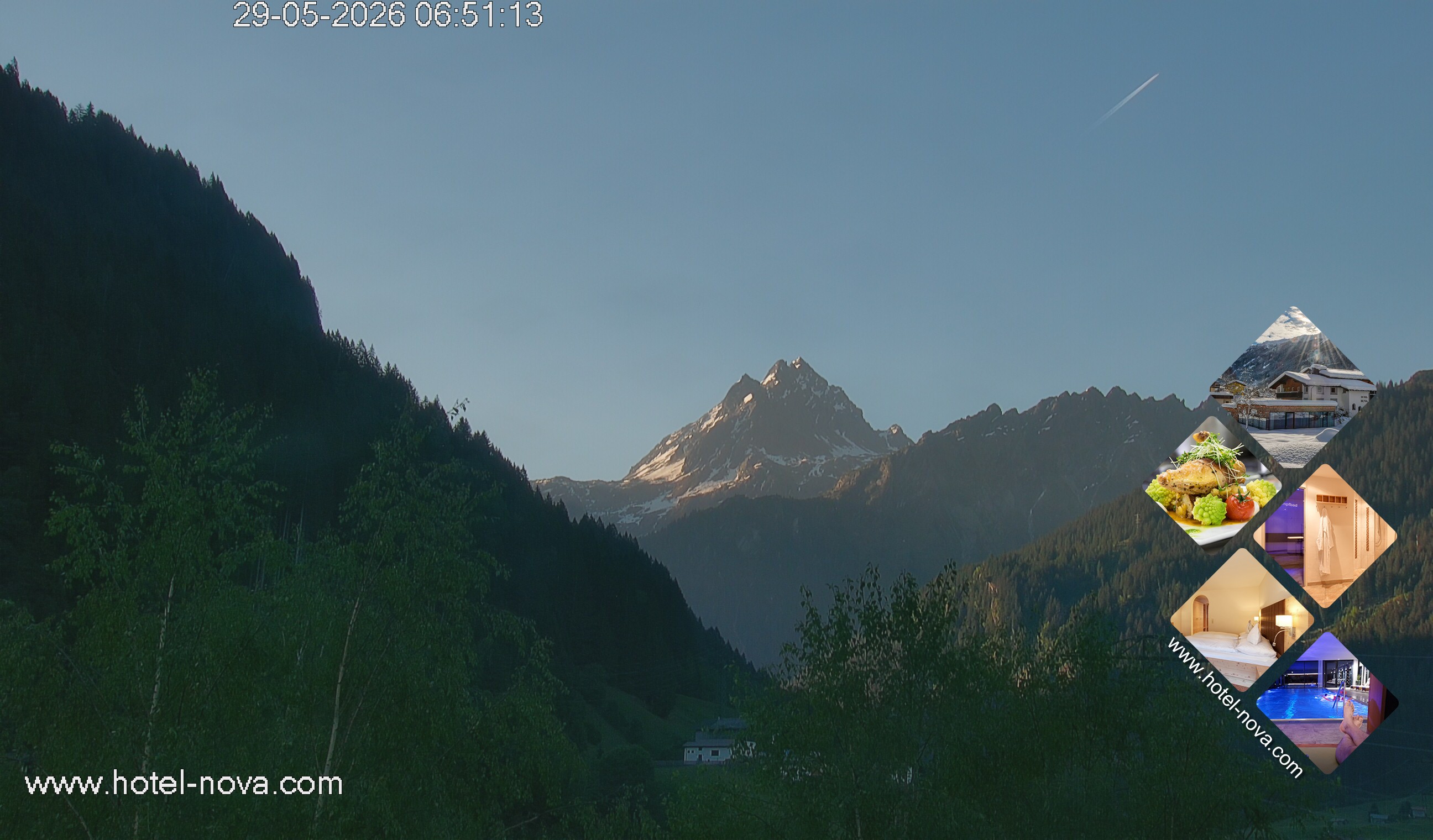 Archiv Foto Webcam Valülla, Silvretta Montafon