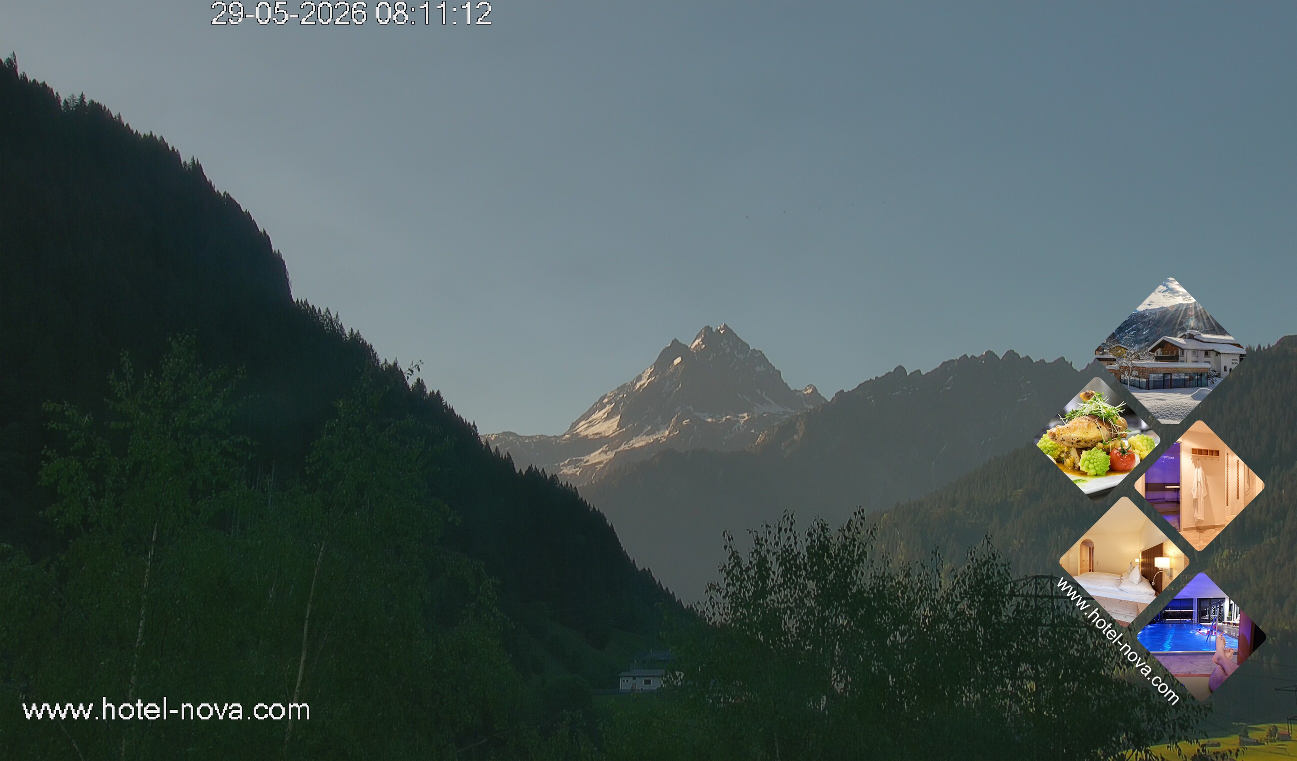 Archiv Foto Webcam Valülla, Silvretta Montafon