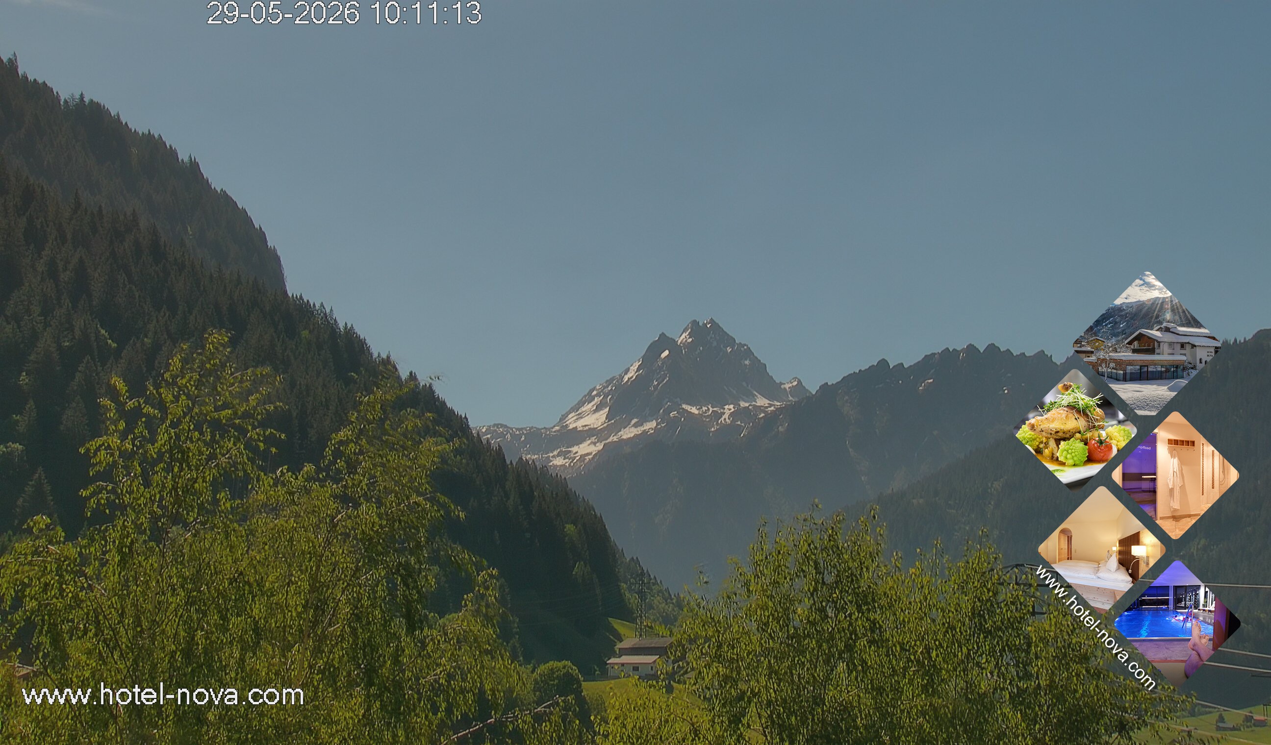Archiv Foto Webcam Valülla, Silvretta Montafon