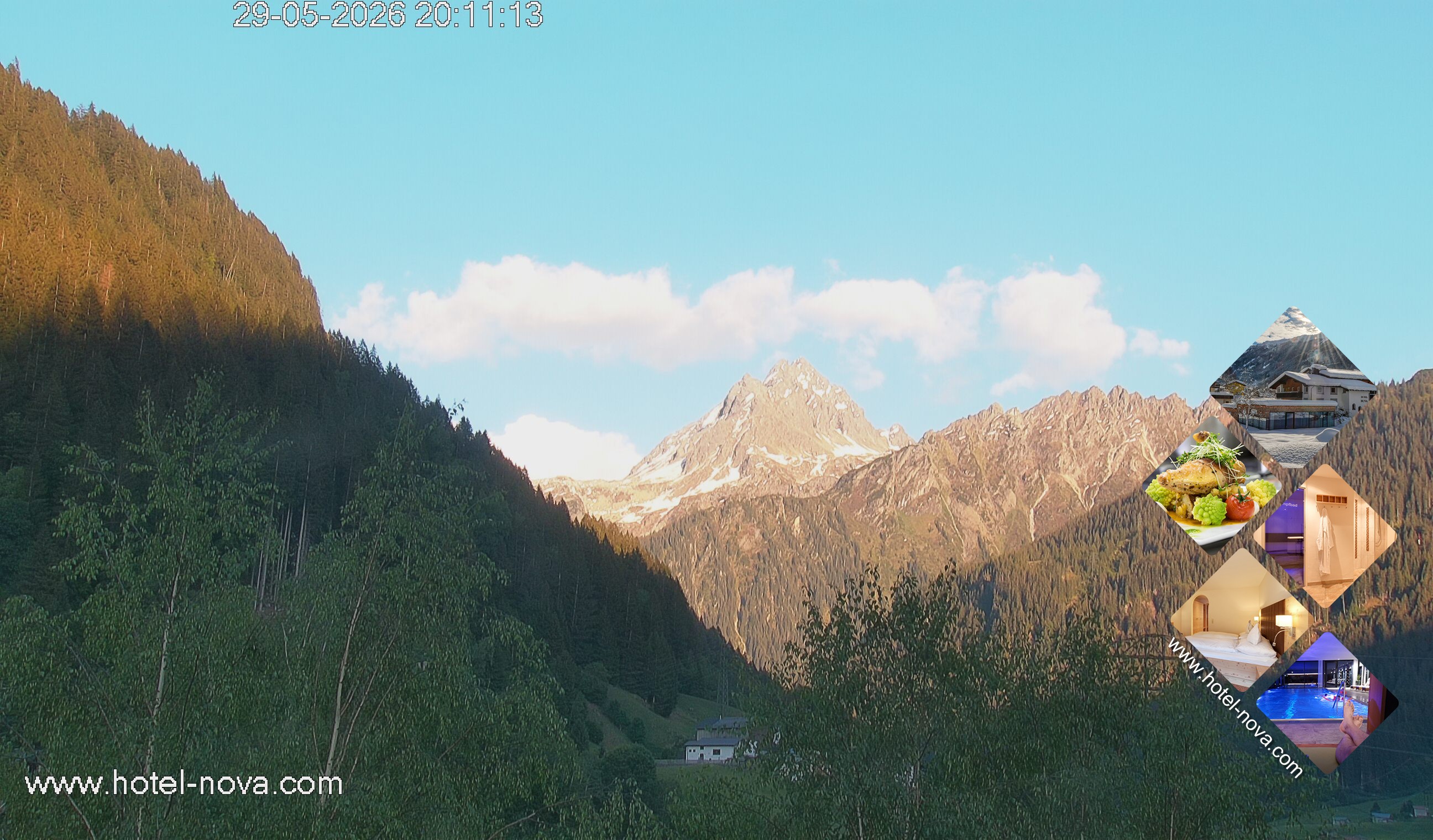 Archiv Foto Webcam Valülla, Silvretta Montafon