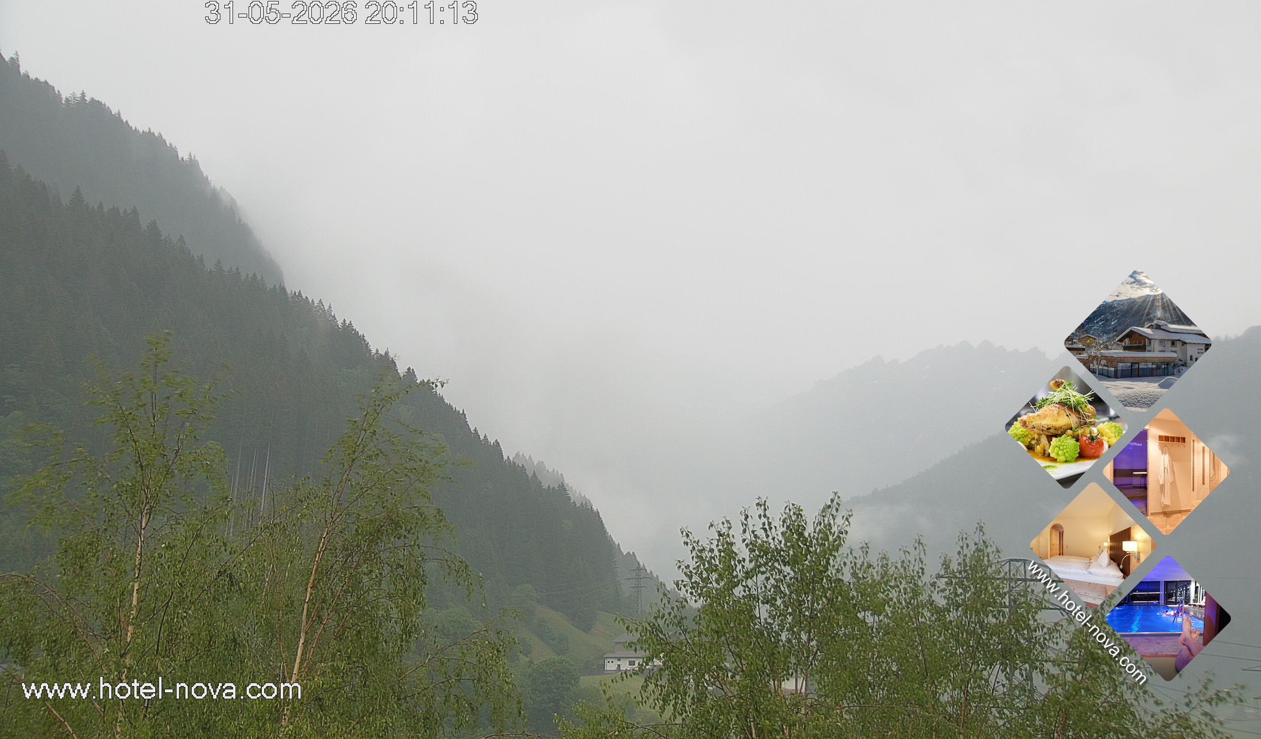 Archiv Foto Webcam Valülla, Silvretta Montafon