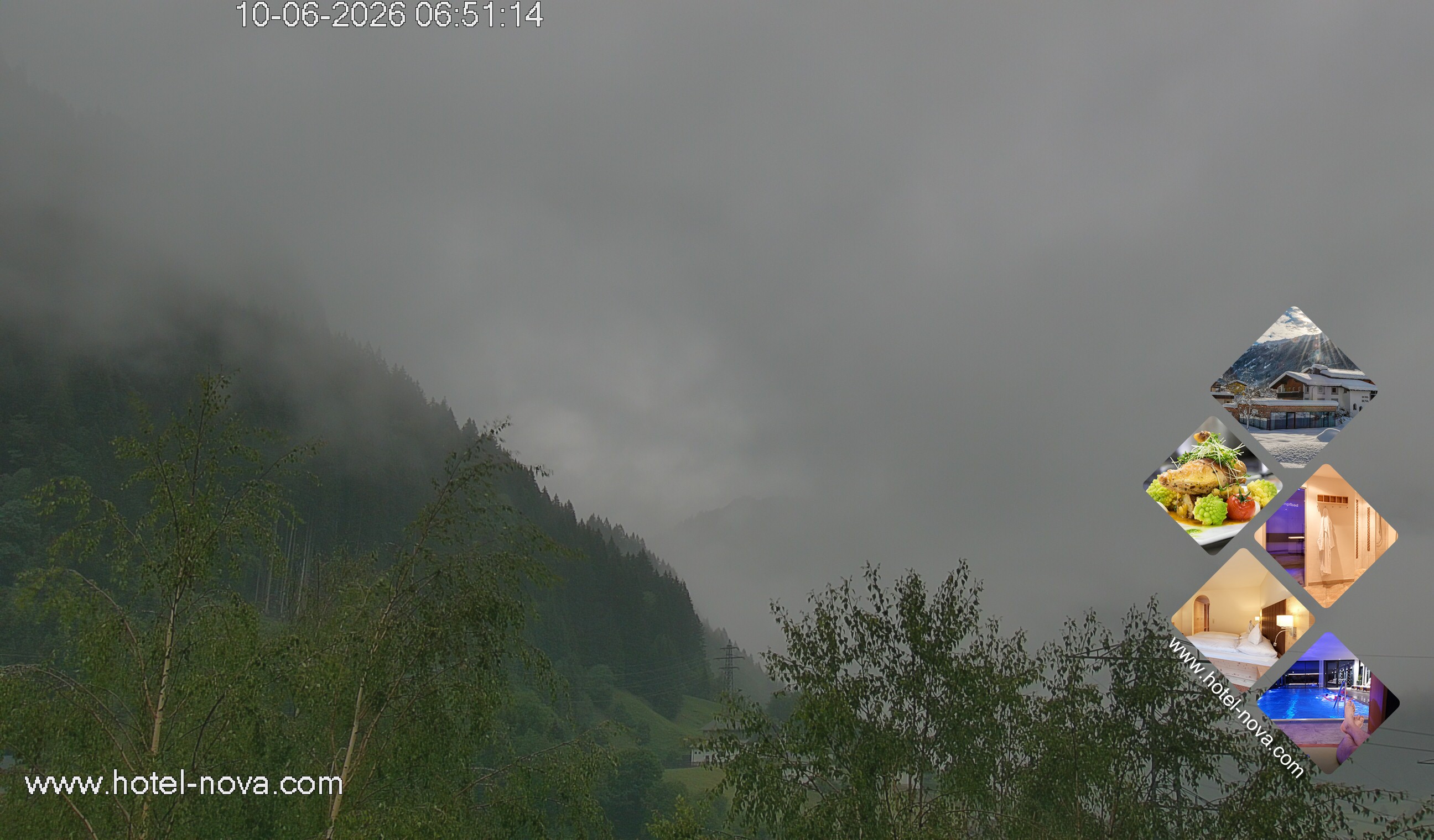 Archiv Foto Webcam Valülla, Silvretta Montafon