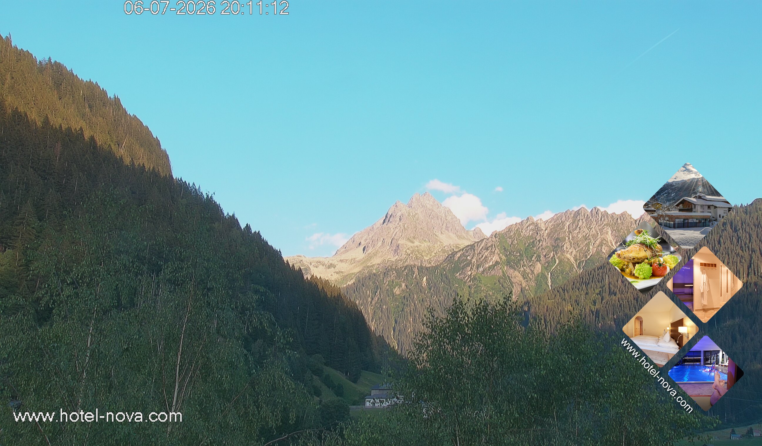 Archiv Foto Webcam Valülla, Silvretta Montafon