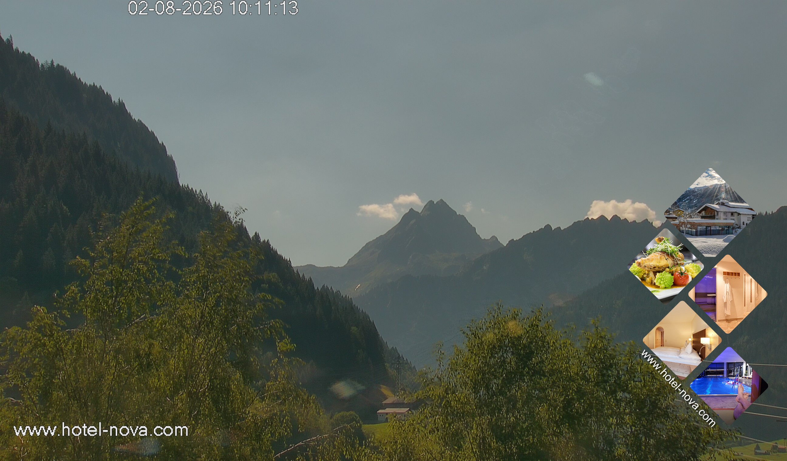 Archiv Foto Webcam Valülla, Silvretta Montafon