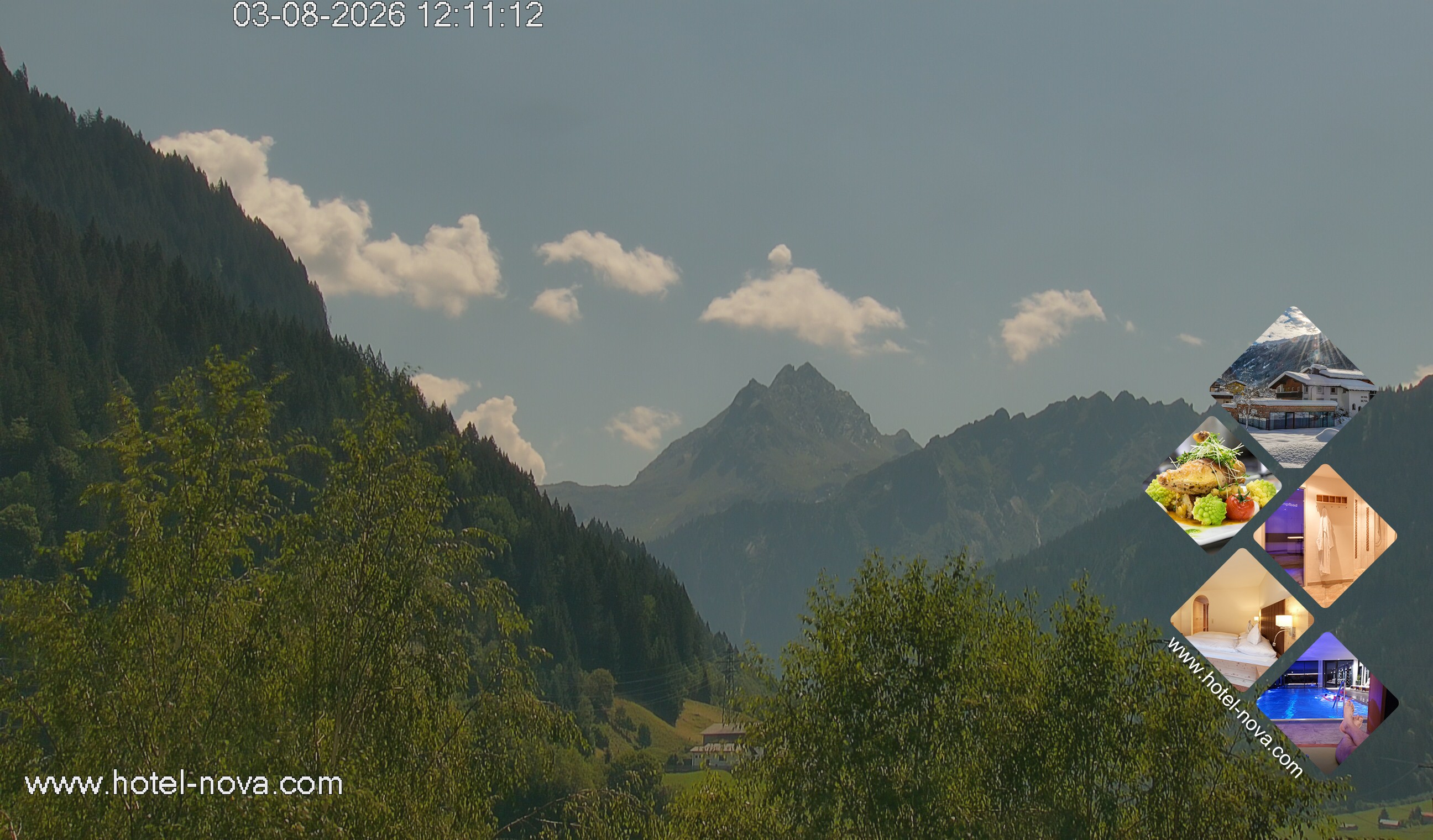 Archiv Foto Webcam Valülla, Silvretta Montafon