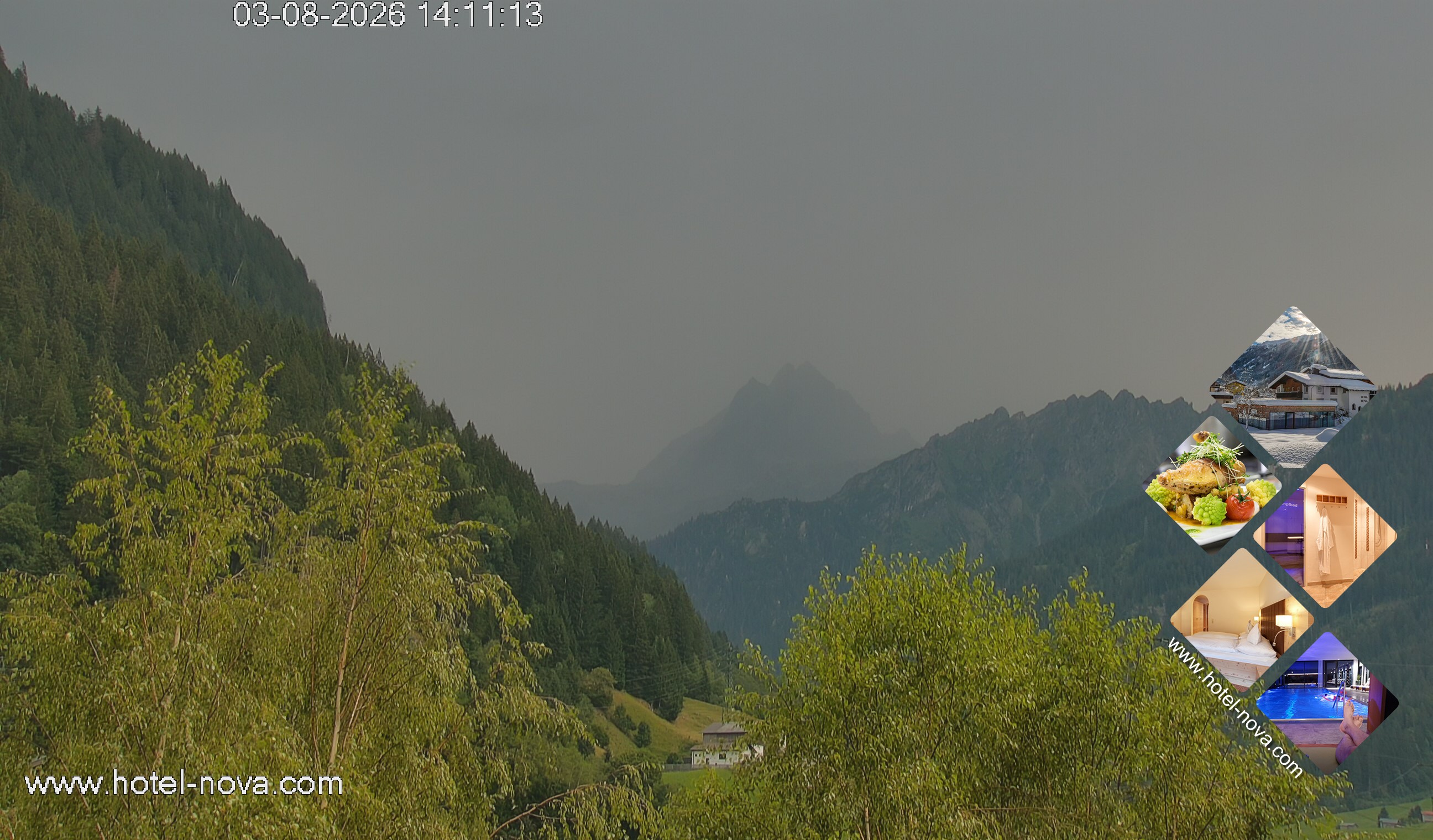 Archiv Foto Webcam Valülla, Silvretta Montafon