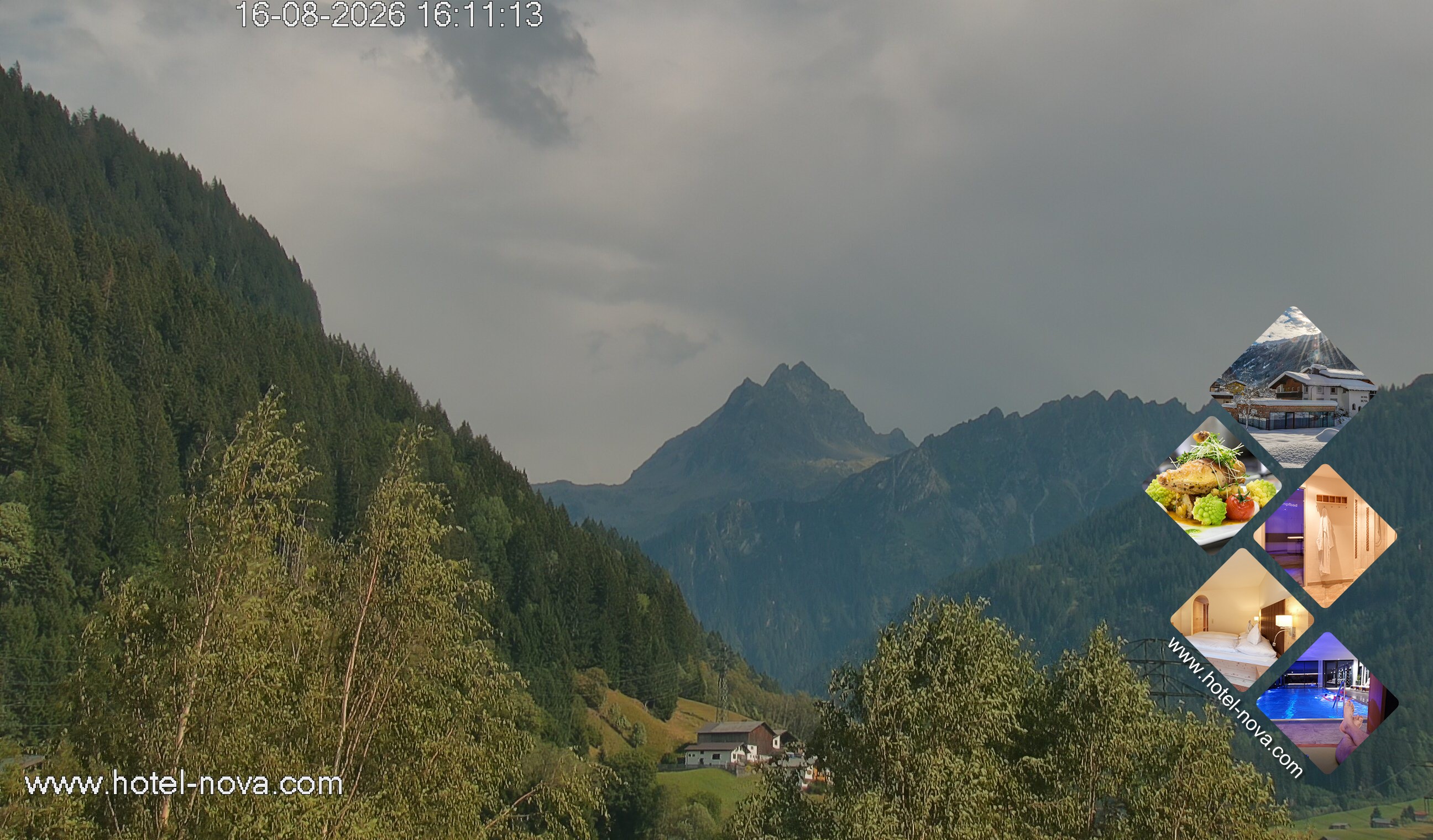 Archiv Foto Webcam Valülla, Silvretta Montafon