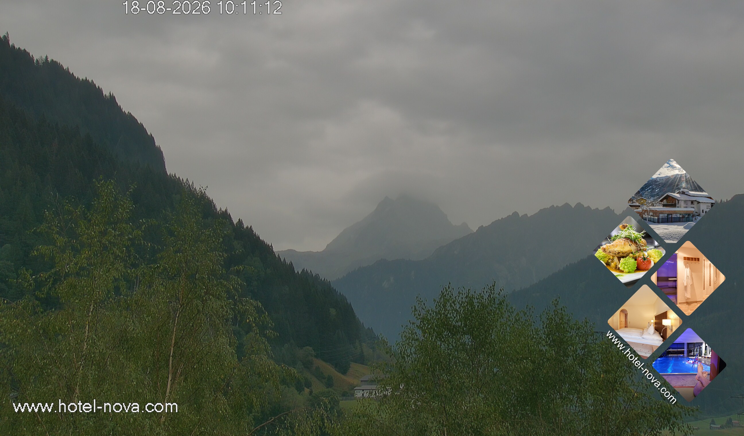 Archiv Foto Webcam Valülla, Silvretta Montafon