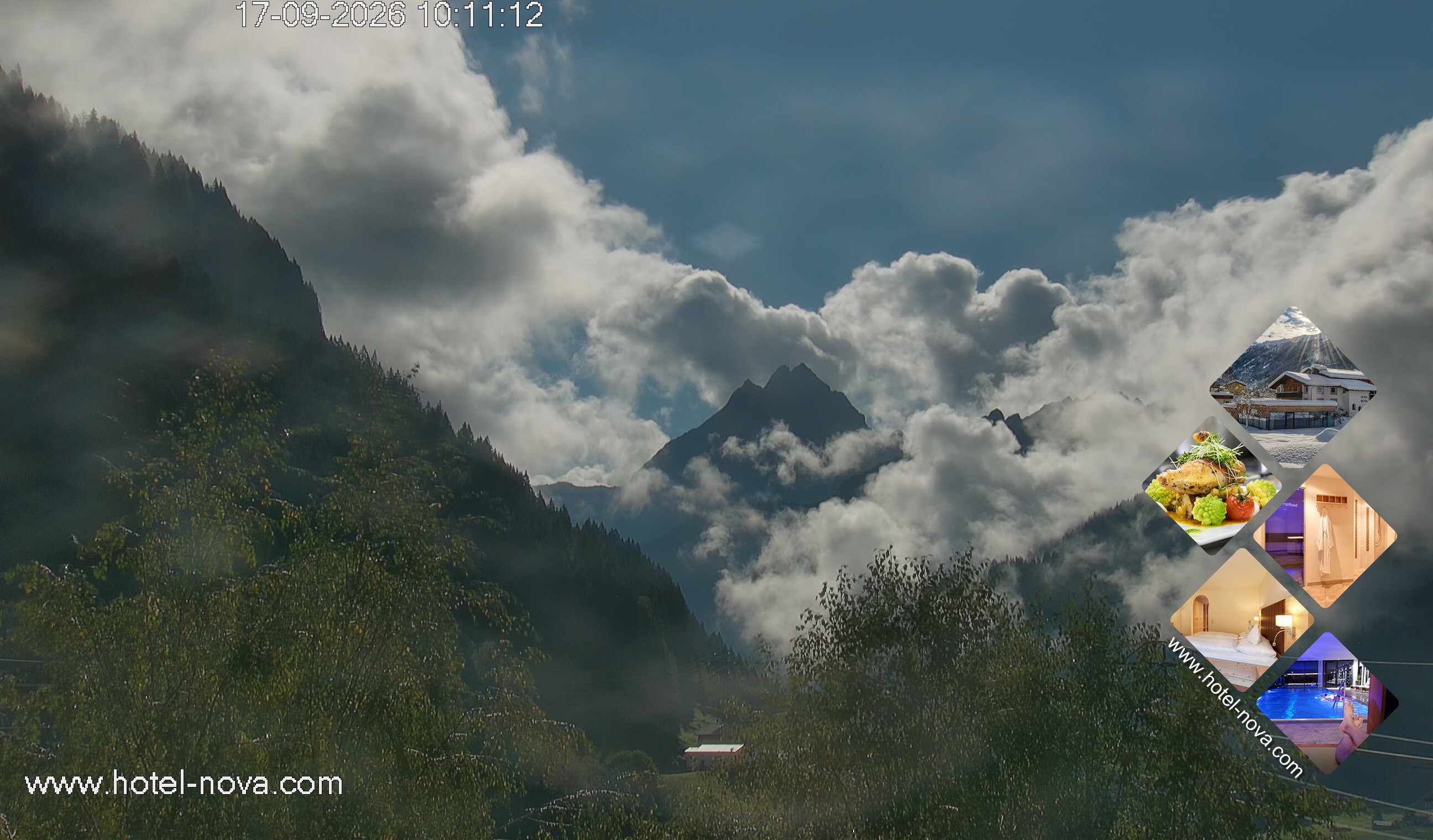 Archiv Foto Webcam Valülla, Silvretta Montafon