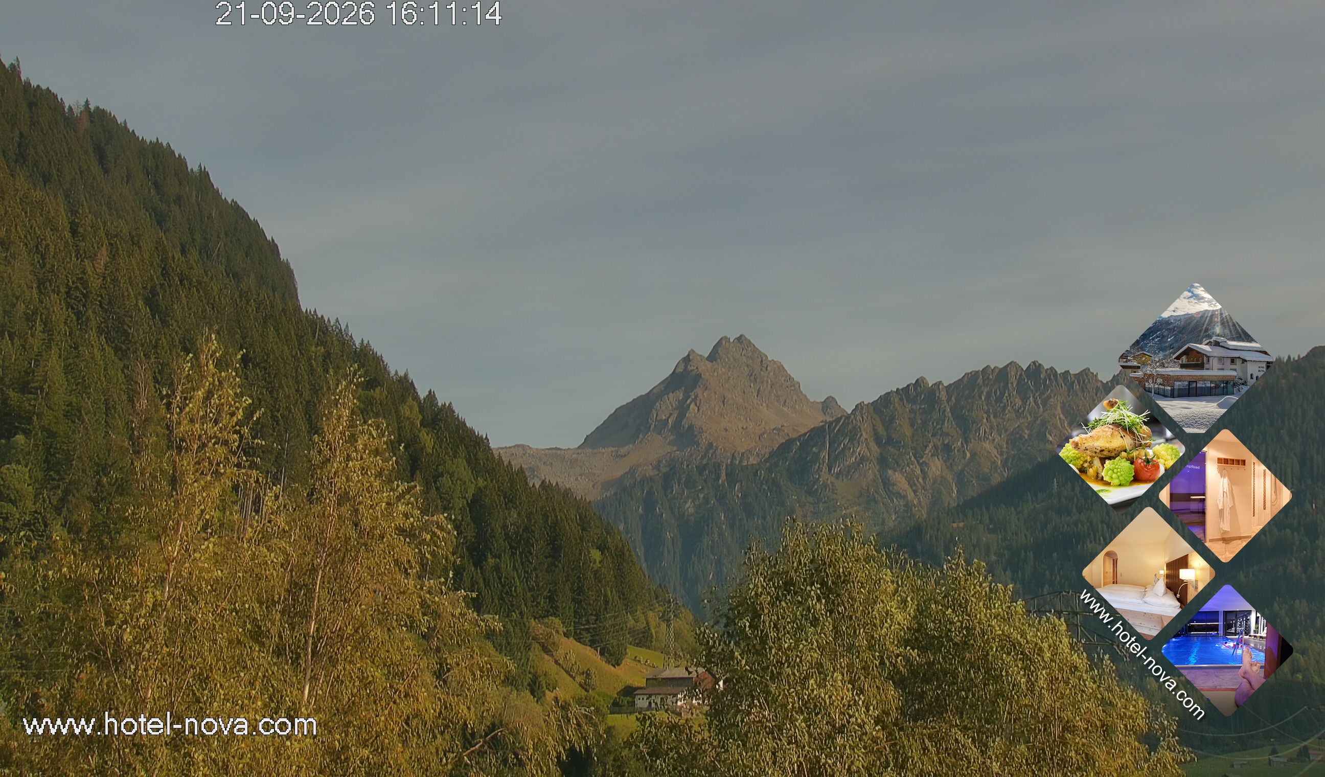Archiv Foto Webcam Valülla, Silvretta Montafon