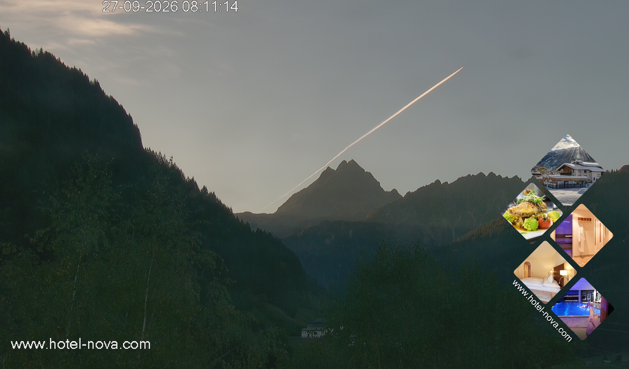 Archiv Foto Webcam Valülla, Silvretta Montafon
