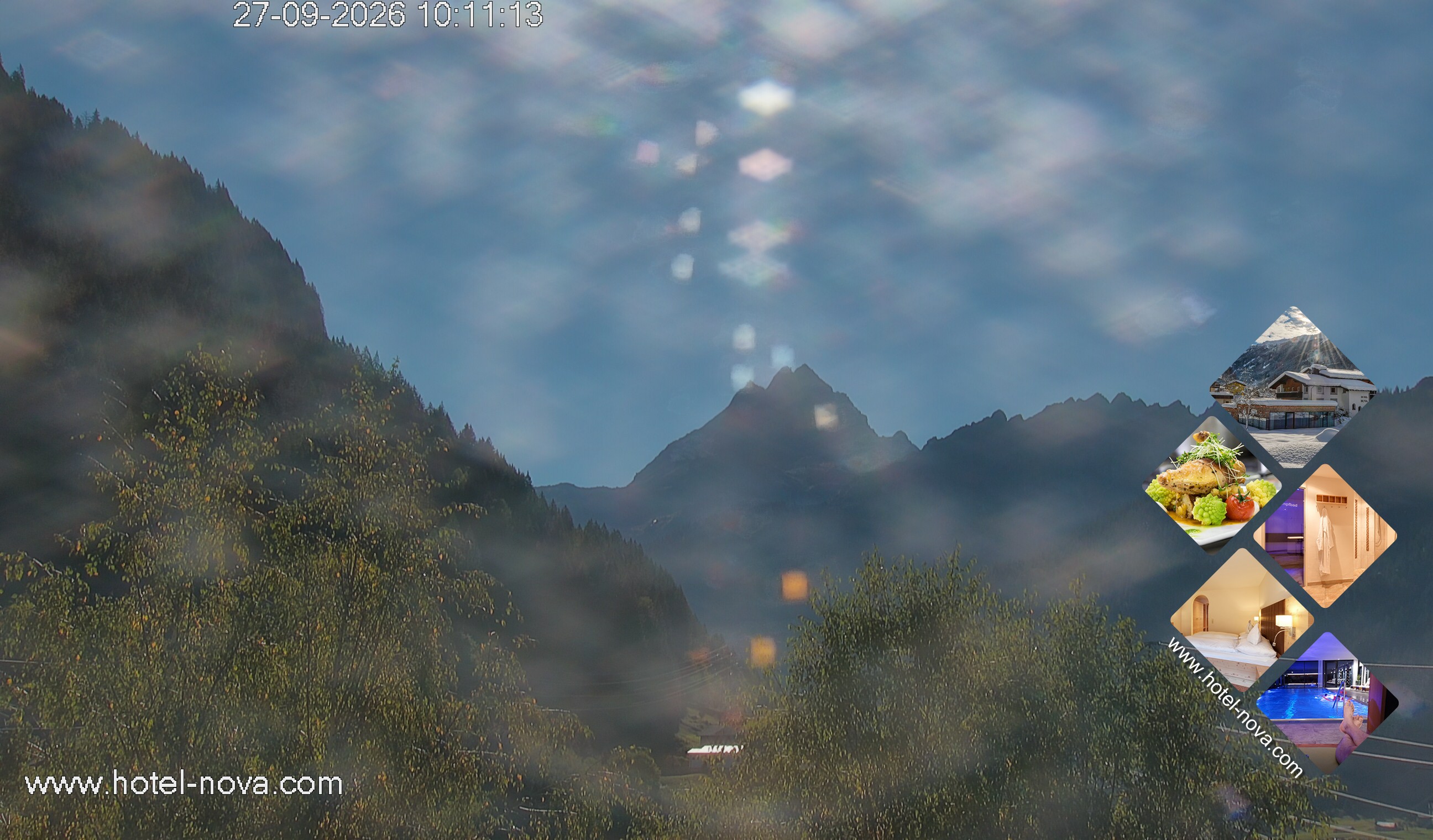 Archiv Foto Webcam Valülla, Silvretta Montafon