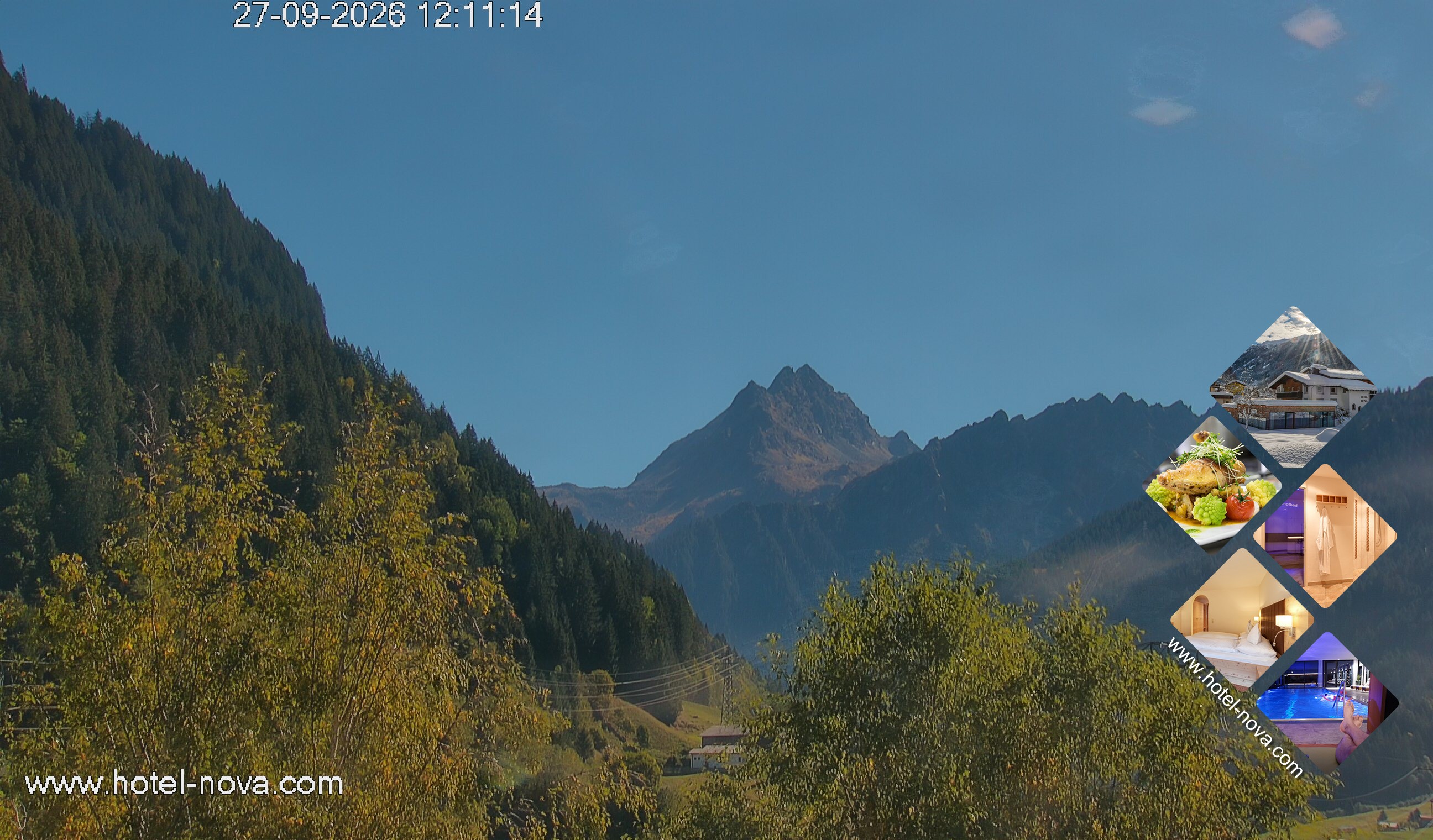 Archiv Foto Webcam Valülla, Silvretta Montafon